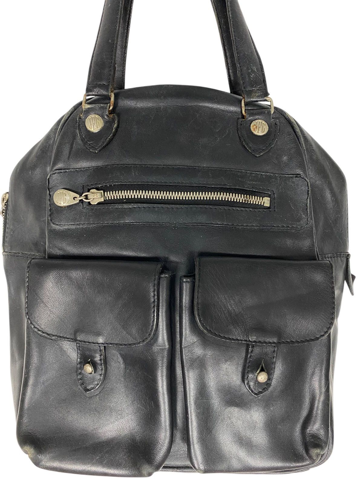 Jean Paul Gaultier × Leather Jean Paul Gaultier Leather Handbag Messenger Bag Size ONE SIZE - 3 Thumbnail