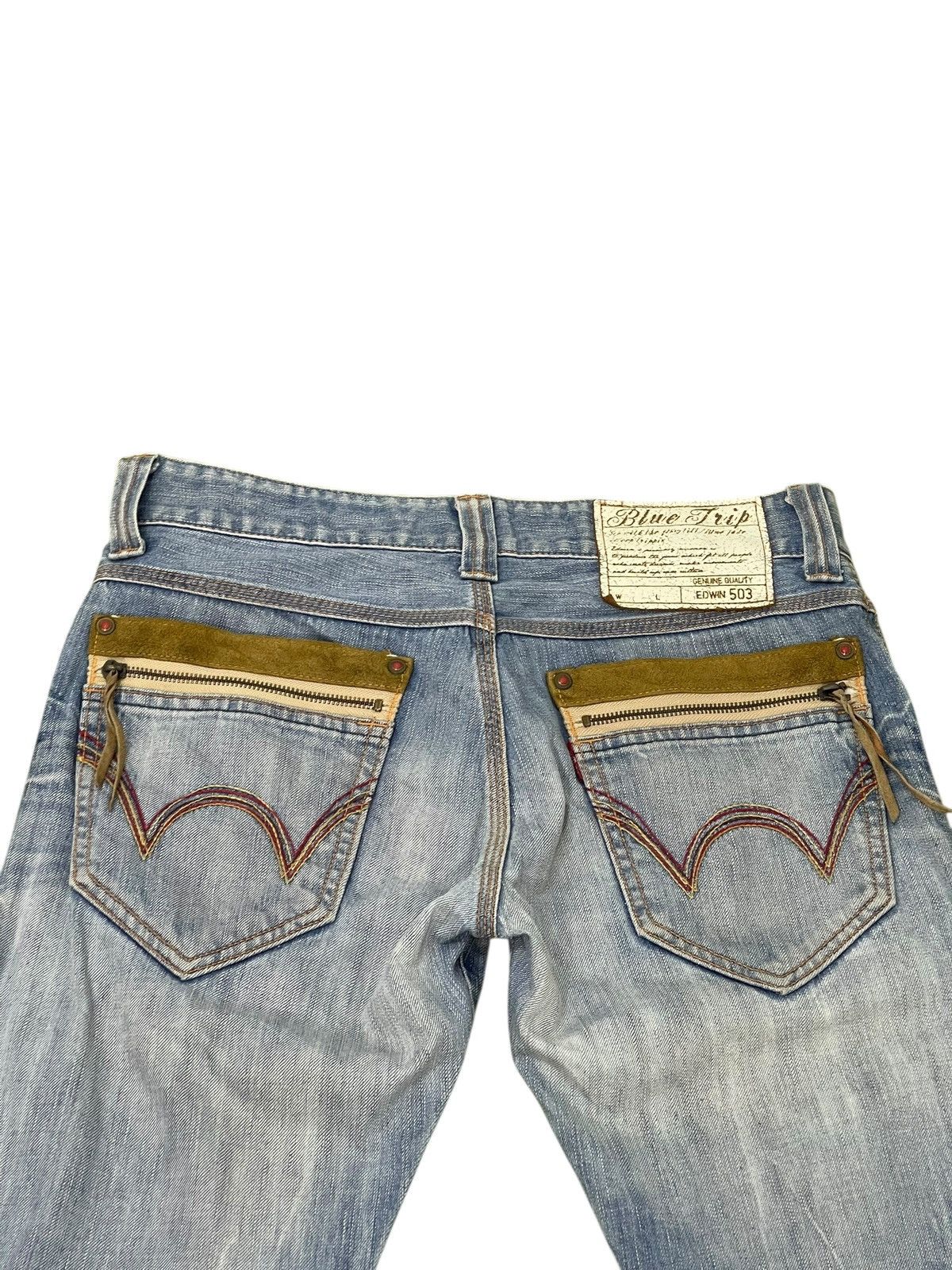 Edwin Flare Jeans Edwin Native Faded Boot Cut Chrome Hearts 2🟦7 Size US 32 / EU 48 - 8 Thumbnail
