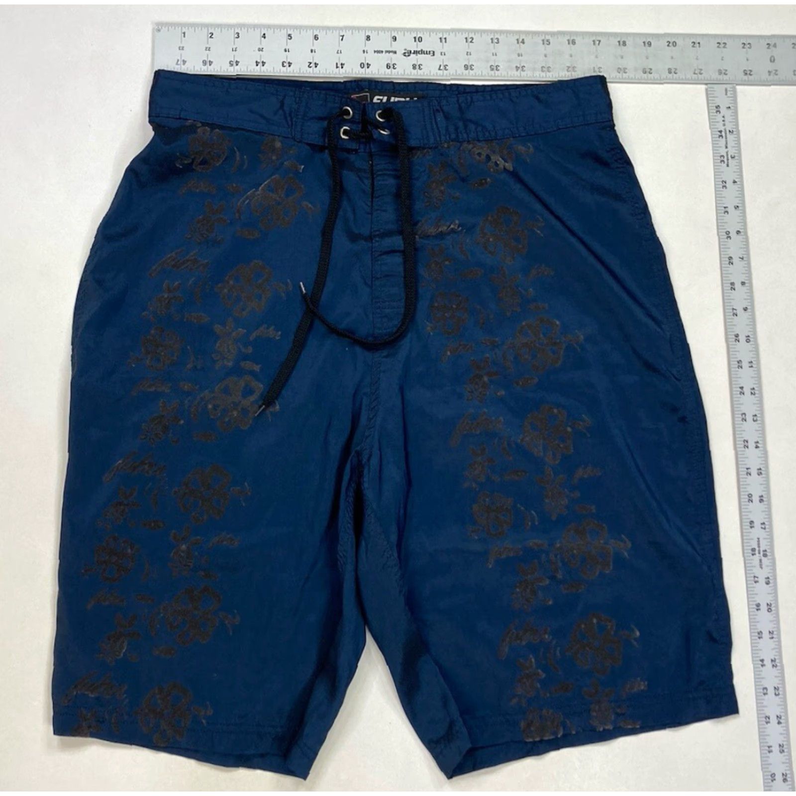 Fubu VINTAGE FUBU Bottom Shirt? No, Board Shorts Men 34 Blue Size US 34 / EU 50 - 5 Thumbnail