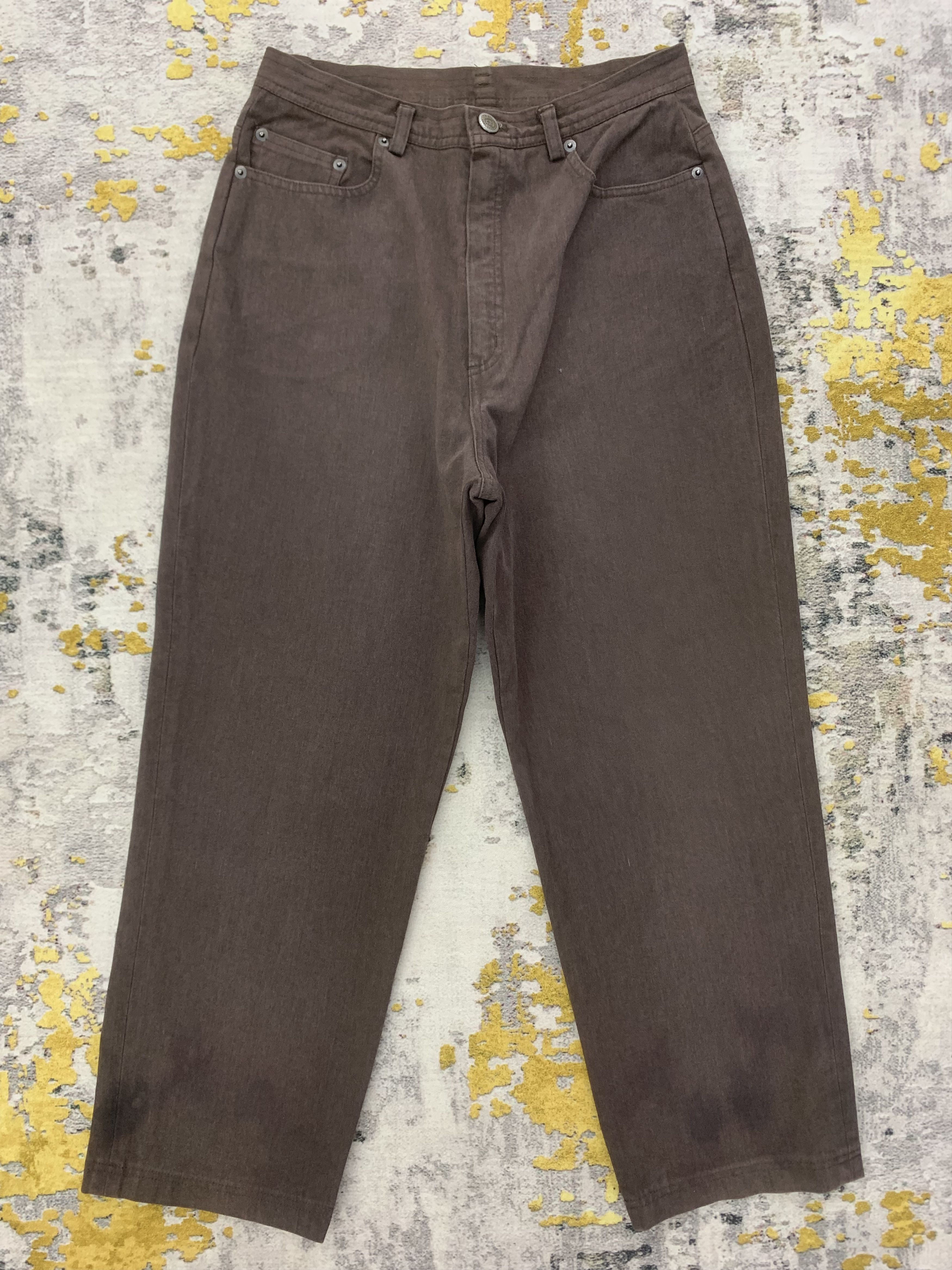 image of Vintage Red River Pants Size 26 in Brown, Women's