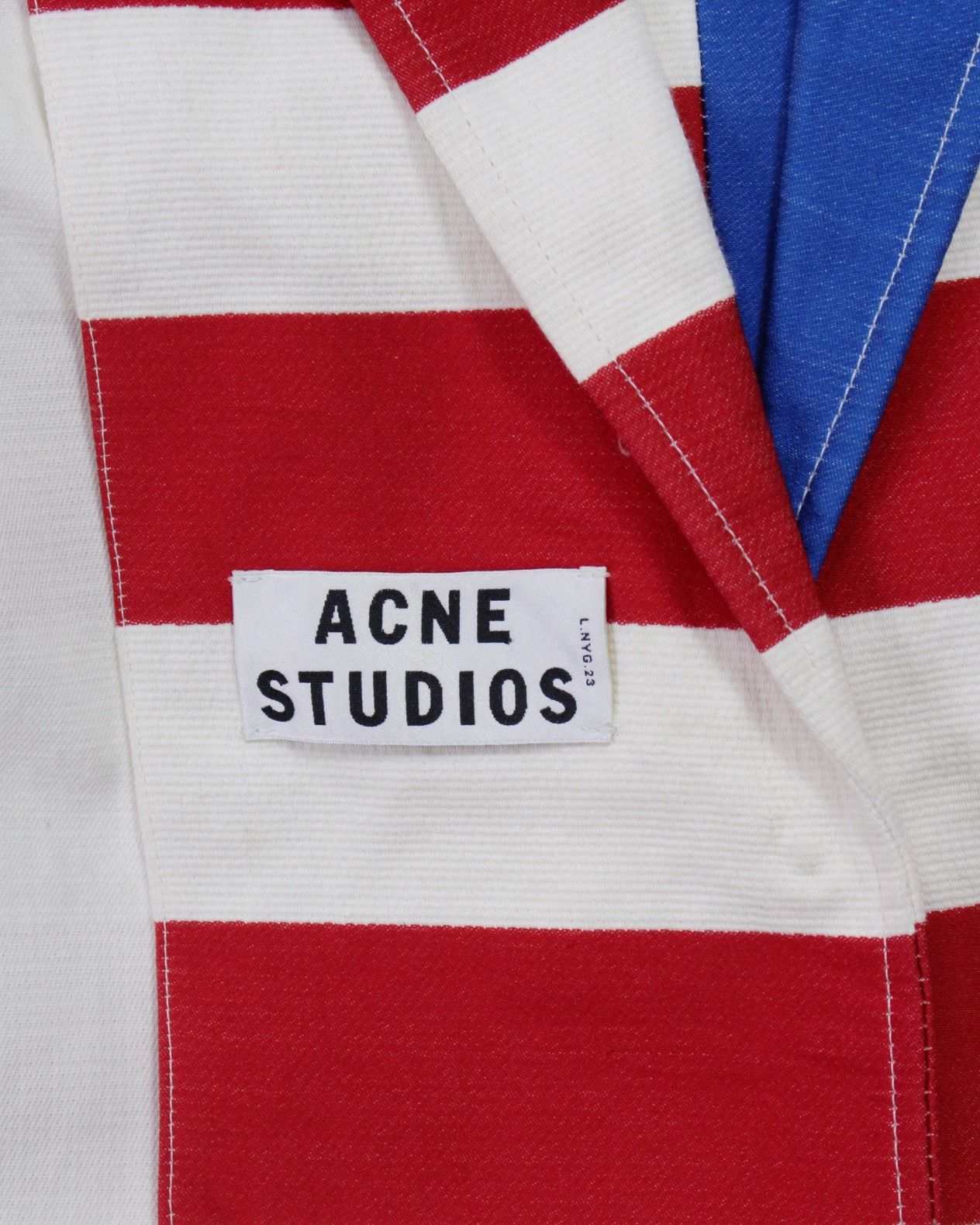 Acne Studios SS2013 ACNE STUDIOS JOURNEY FLAG BLAZER Size US M / EU 48-50 / 2 - 7 Thumbnail
