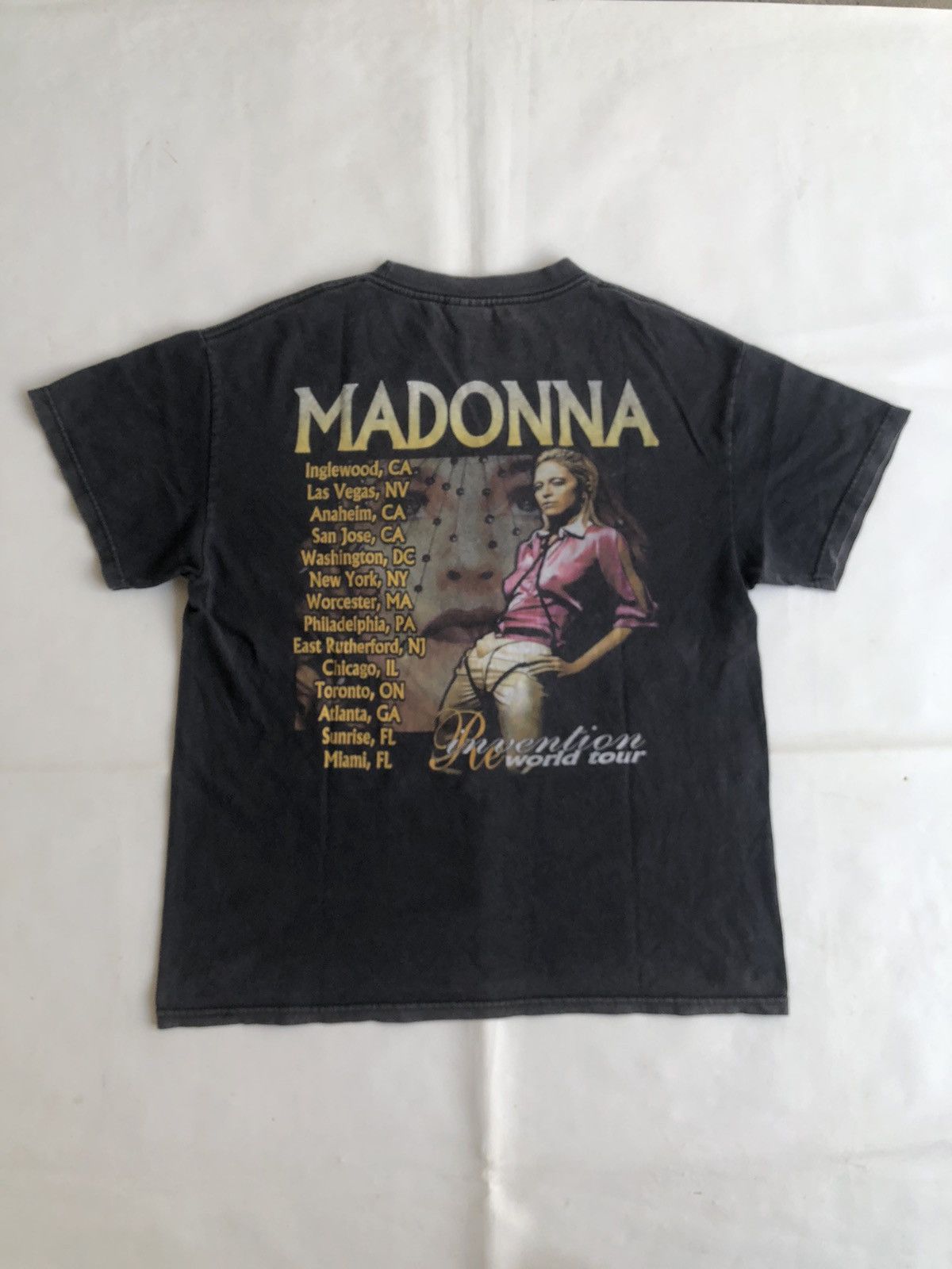Band Tees × Japanese Brand 00s Madonna Word Tour Tshirt Tee Size US M / EU 48-50 / 2 - 2 Thumbnail