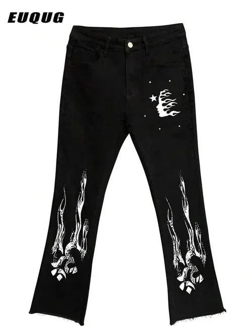 Japanese Brand × Vintage Washed Stacked Distressed Ripped Skinny Jeans Size US 32 / EU 48 - 3 Thumbnail