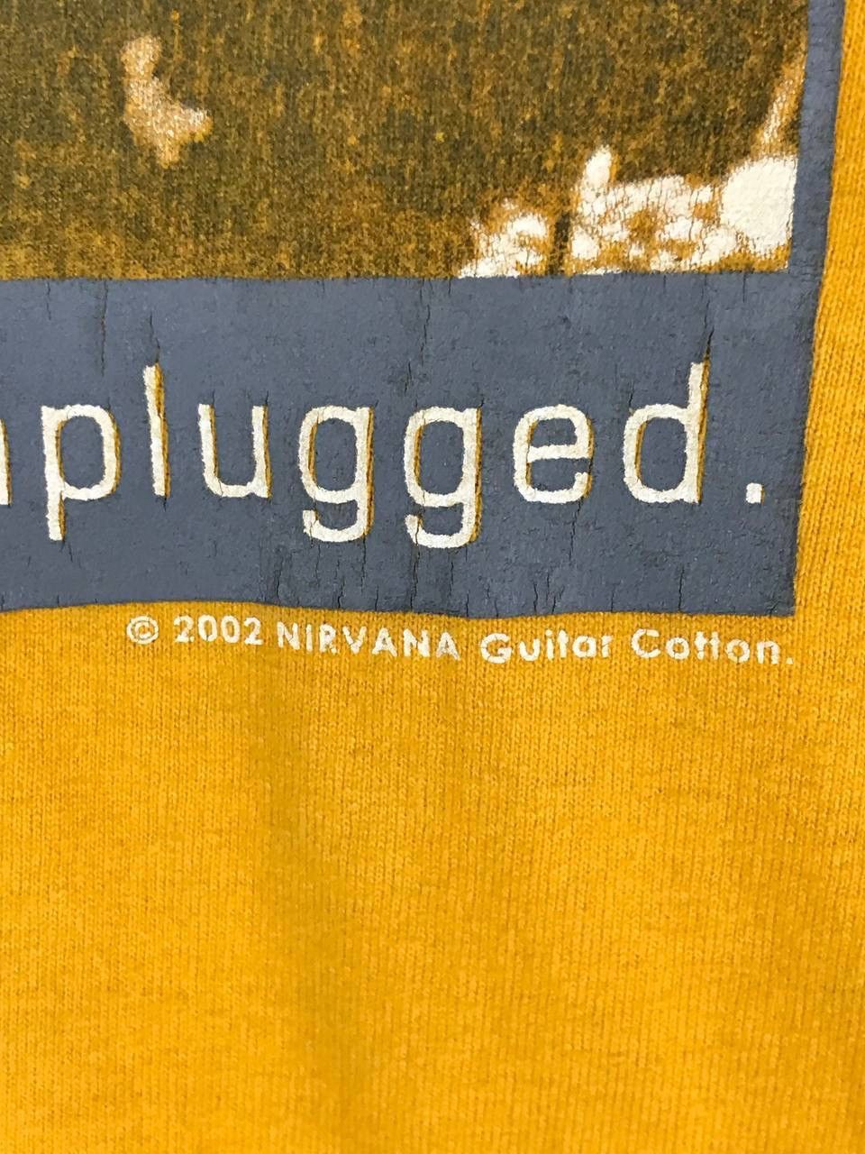 Band Tees vintage 2002 Nirvana kurt cobain unplugged Size US L / EU 52-54 / 3 - 4 Thumbnail