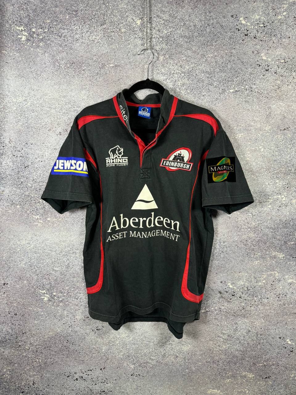 Other Edinburgh Union 2009 Black Rhino Rugby Jersey Maillot Large Size US L / EU 52-54 / 3 - 1 Thumbnail