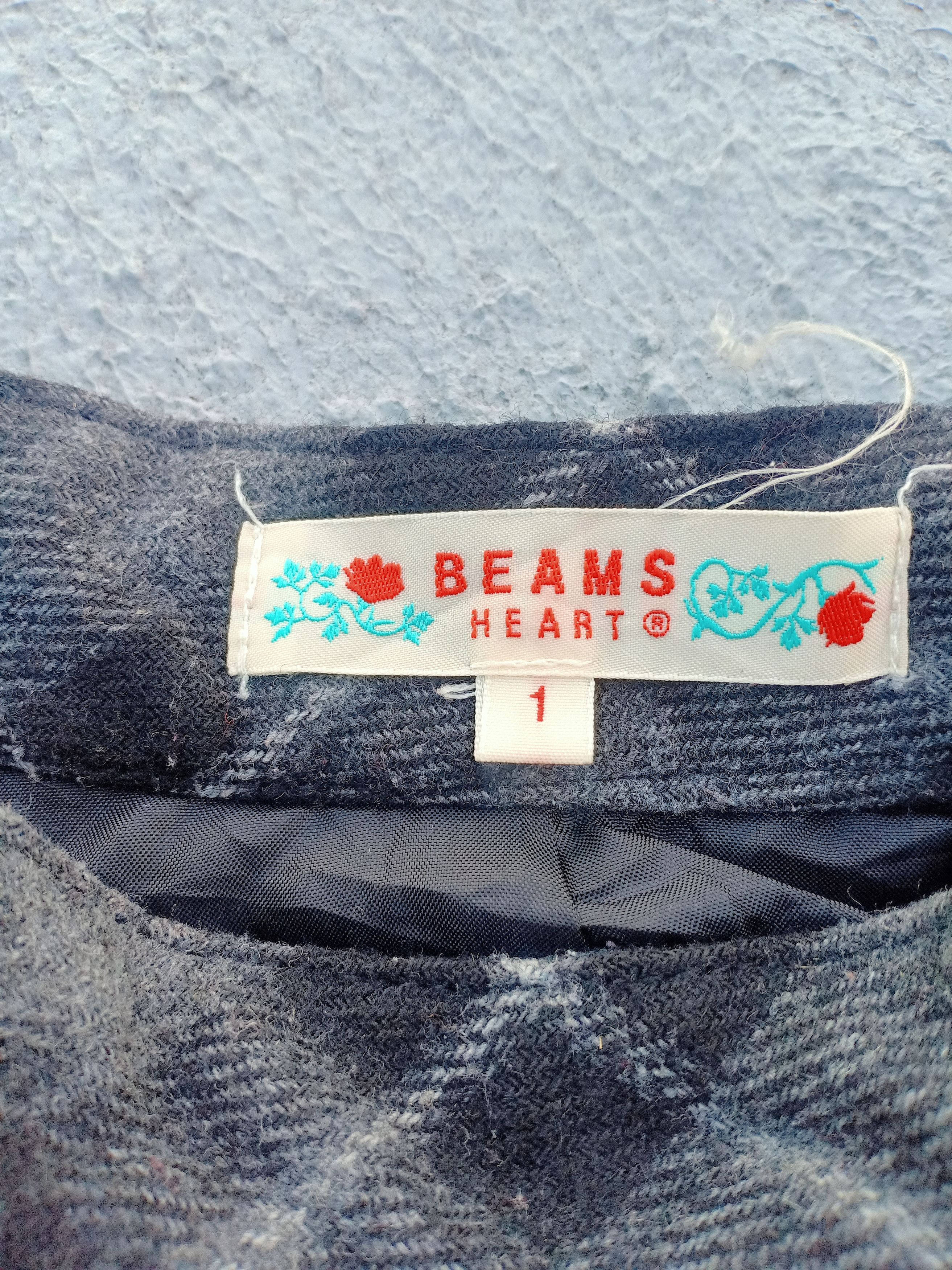 Beams Plus BEAMS Heart flannel mini skirt Size 27" / US 4 / IT 40 - 3 Thumbnail
