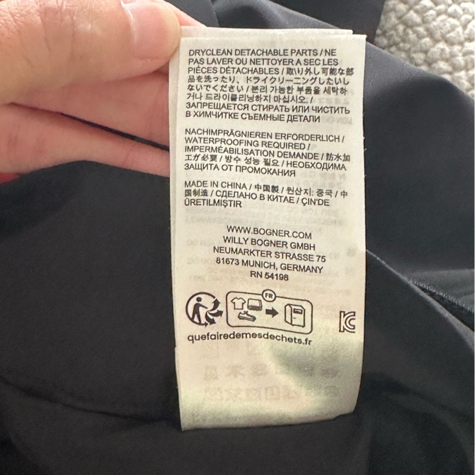Bogner Tim2-T Ski Black Pants size EU 50 Large Straight-Leg Belted Size US 34 / EU 50 - 14 Thumbnail
