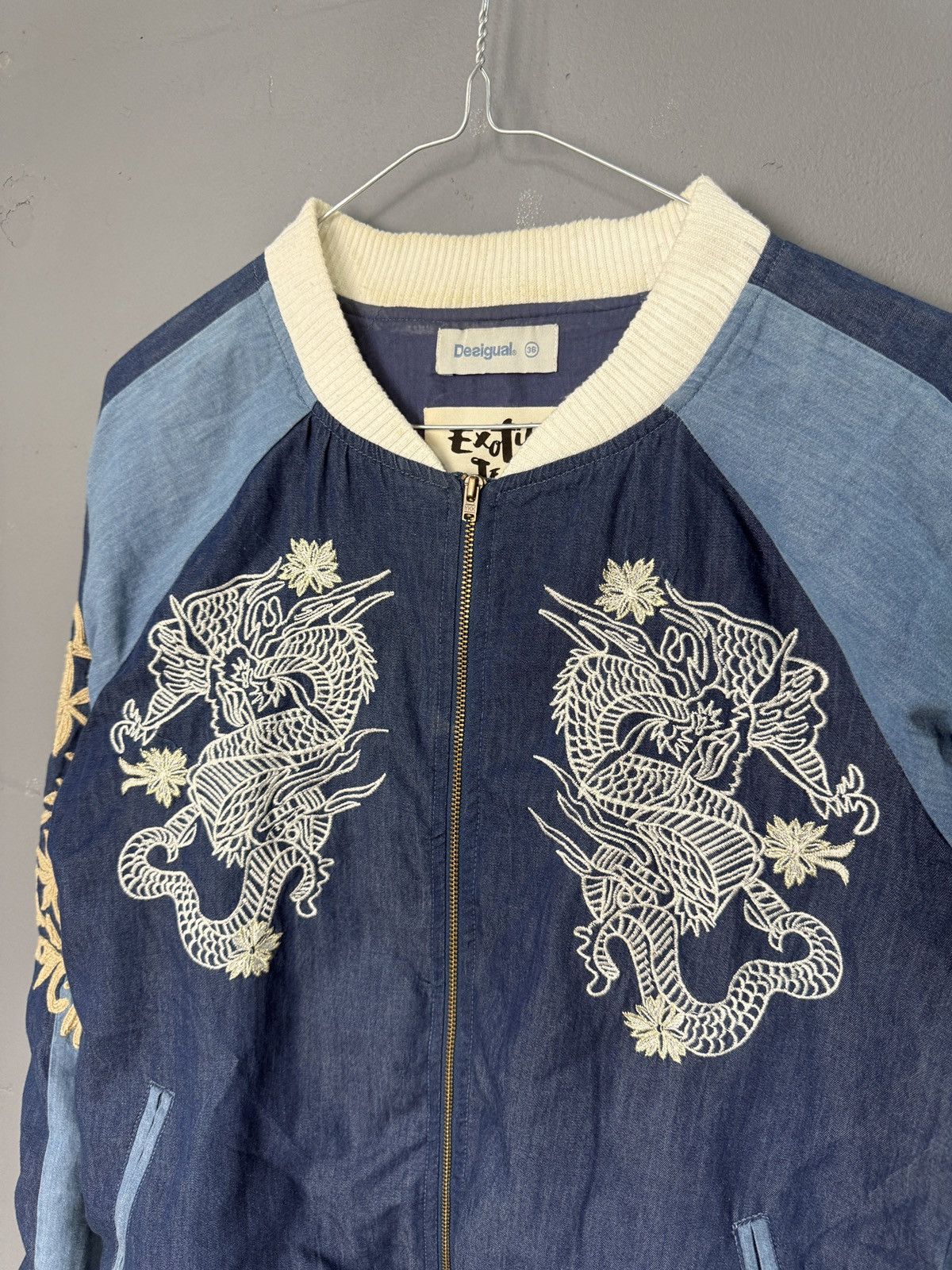 Vintage Vintage War Dragon Jacket Size US XS / EU 42 / 0 - 4 Thumbnail