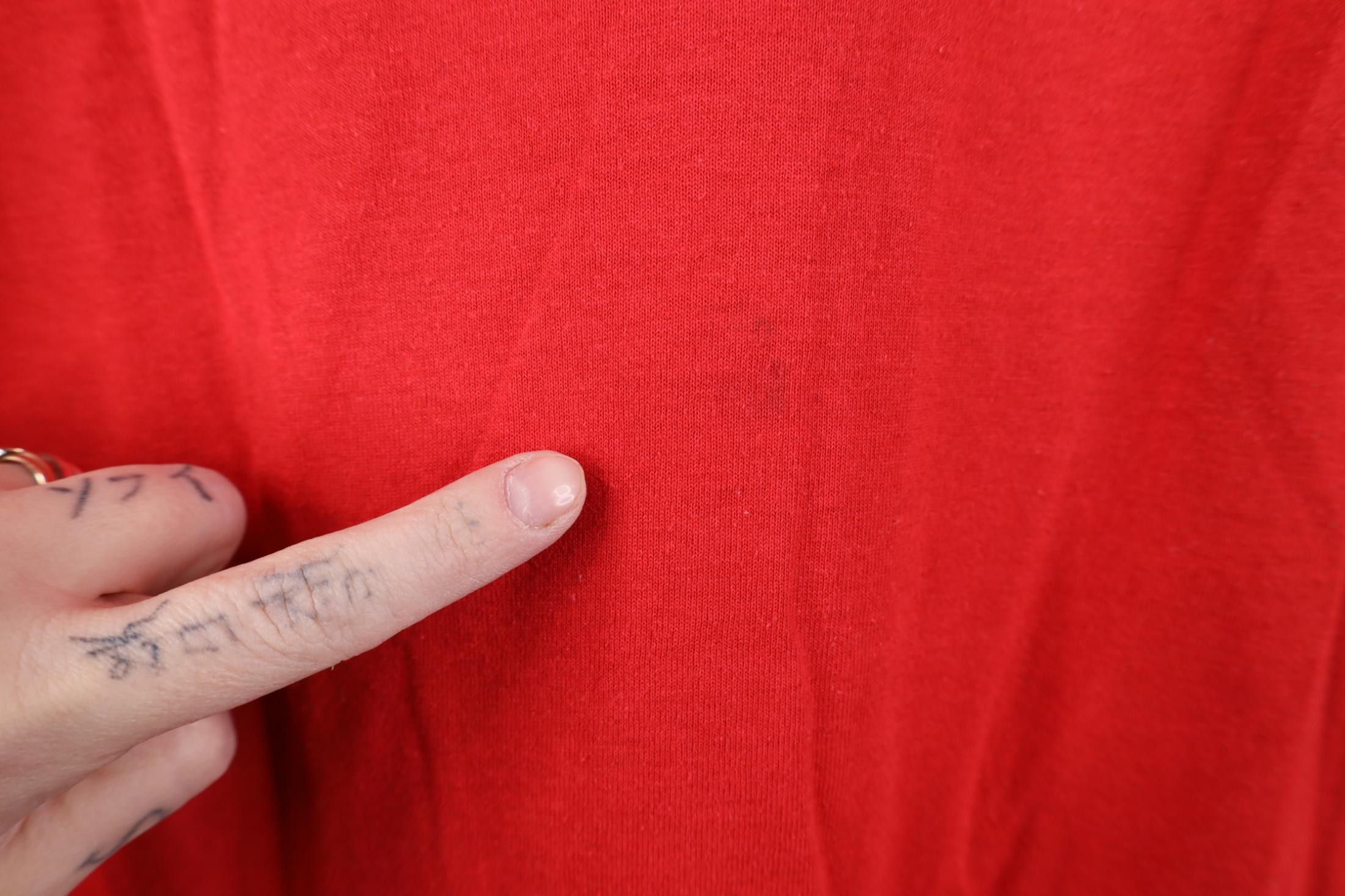 Vintage Vintage 80s 90s Streetwear Short Sleeve T-Shirt Red USA Size US M / EU 48-50 / 2 - 9 Thumbnail