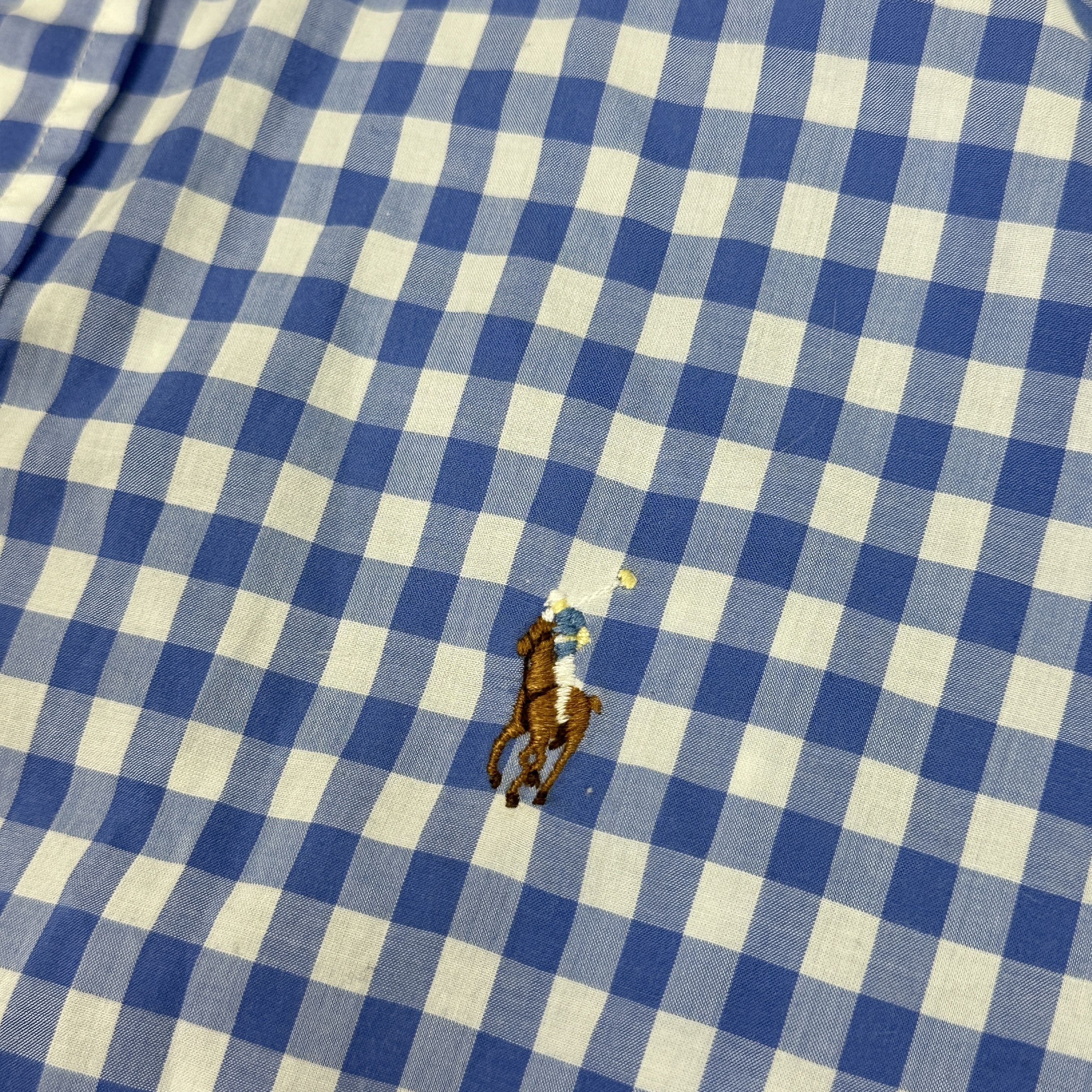 Polo Ralph Lauren × Vintage Vintage Preppy Casual Checkered 00s Polo Ralph Lauren Shirt Size US M / EU 48-50 / 2 - 5 Thumbnail