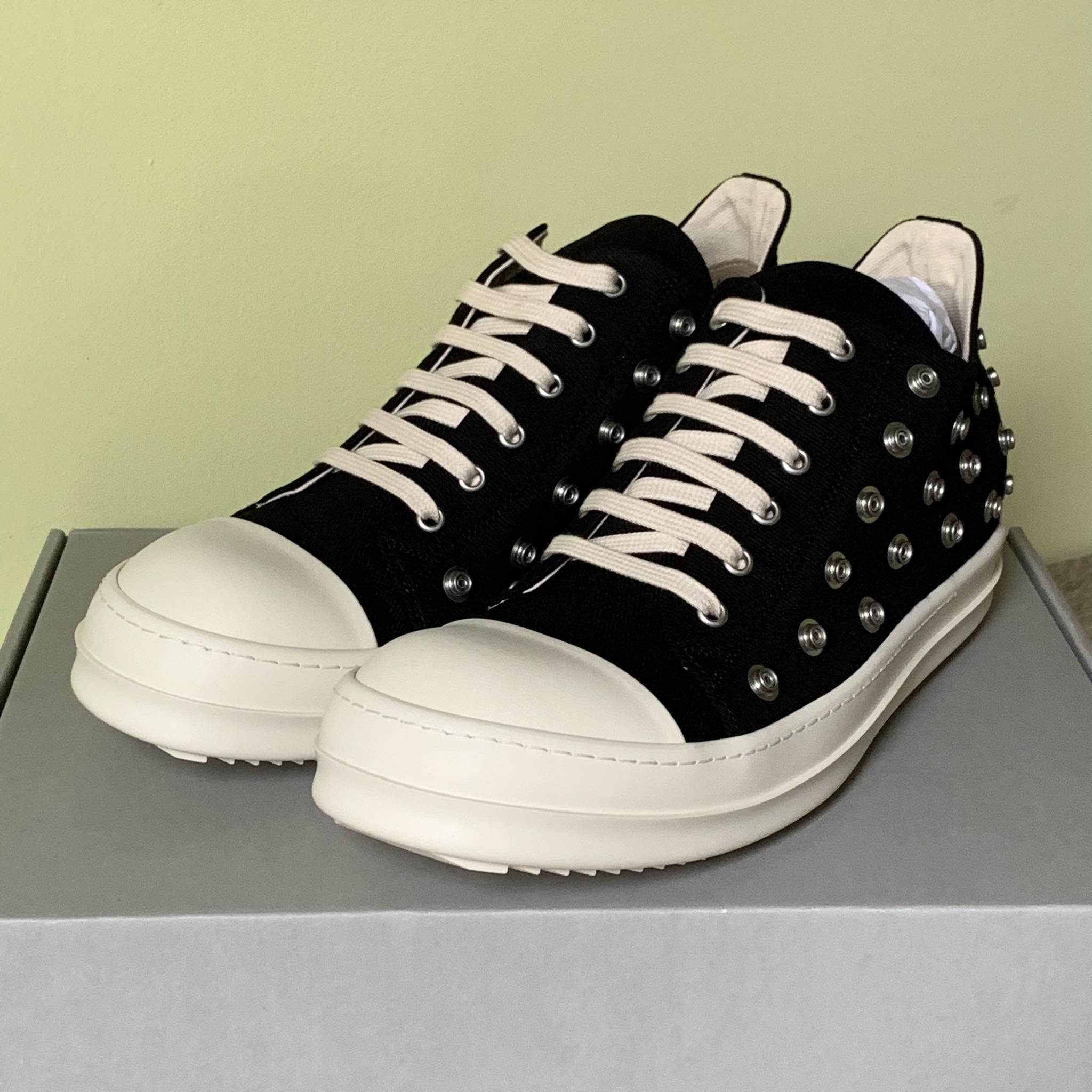 Rick Owens × Rick Owens Drkshdw Rick Owens Drkshdw Ramones Shoe