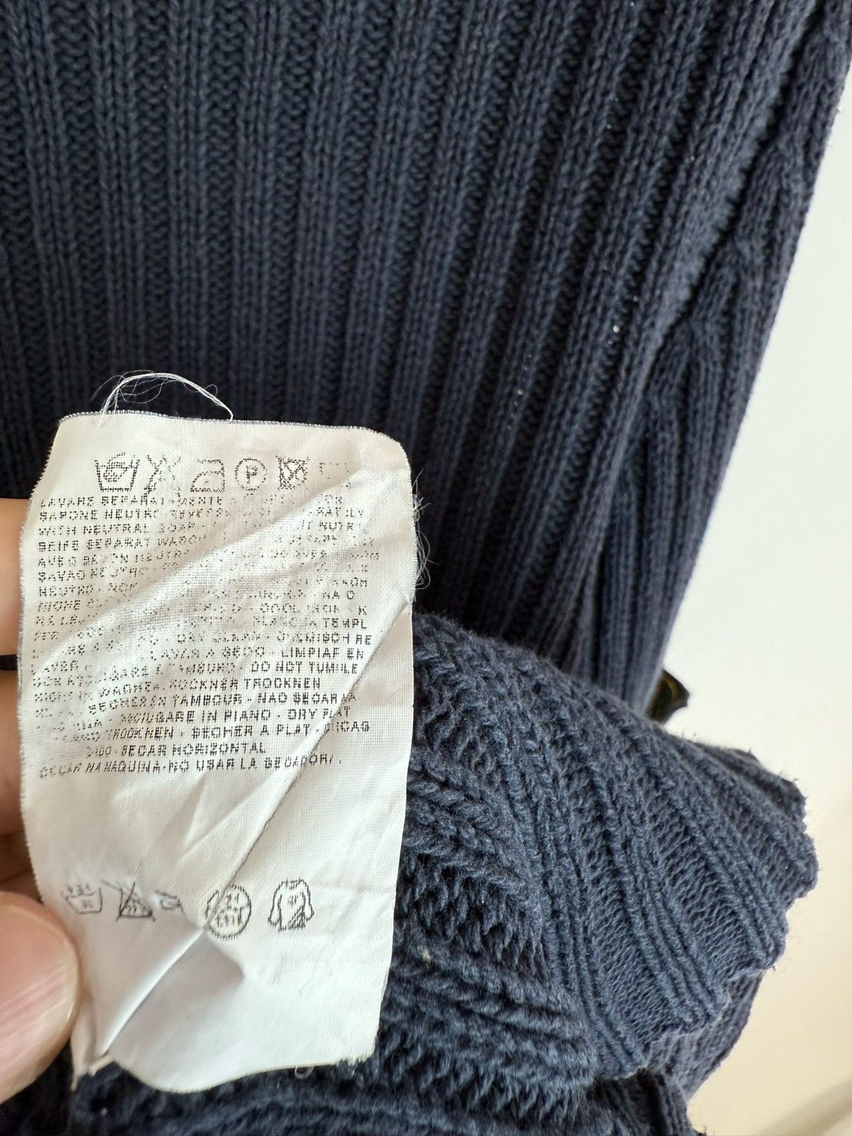 Stone Island STONE ISLAND 2004ss Archive Oversized Boat Neck Knit Size US XL / EU 56 / 4 - 10 Thumbnail