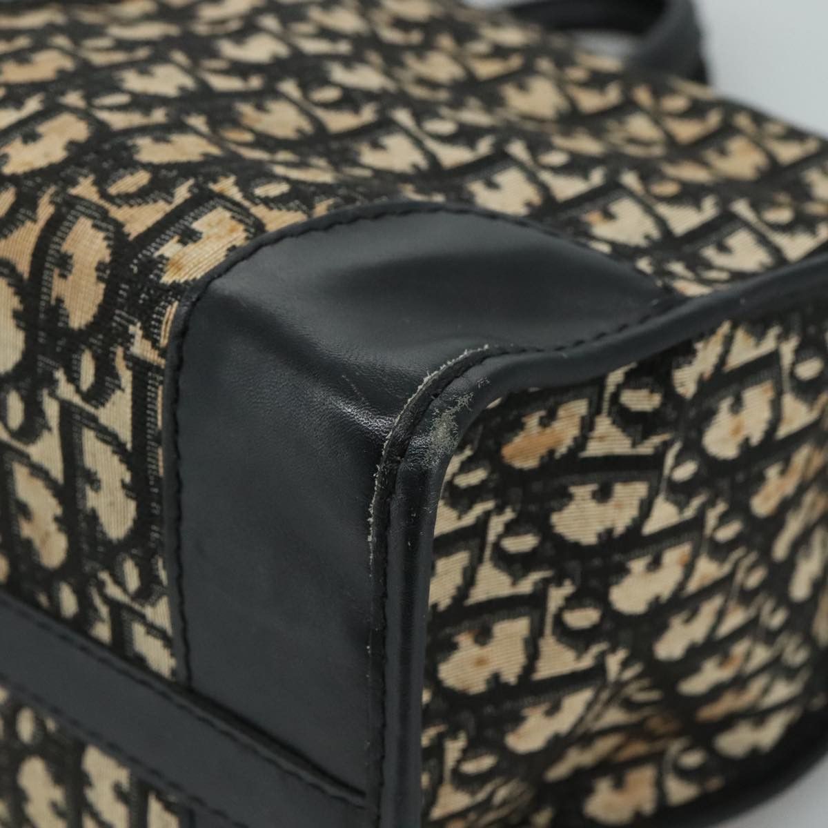 Dior DIOR Trotter Canvas Boston Bag Navy Size ONE SIZE - 10 Thumbnail
