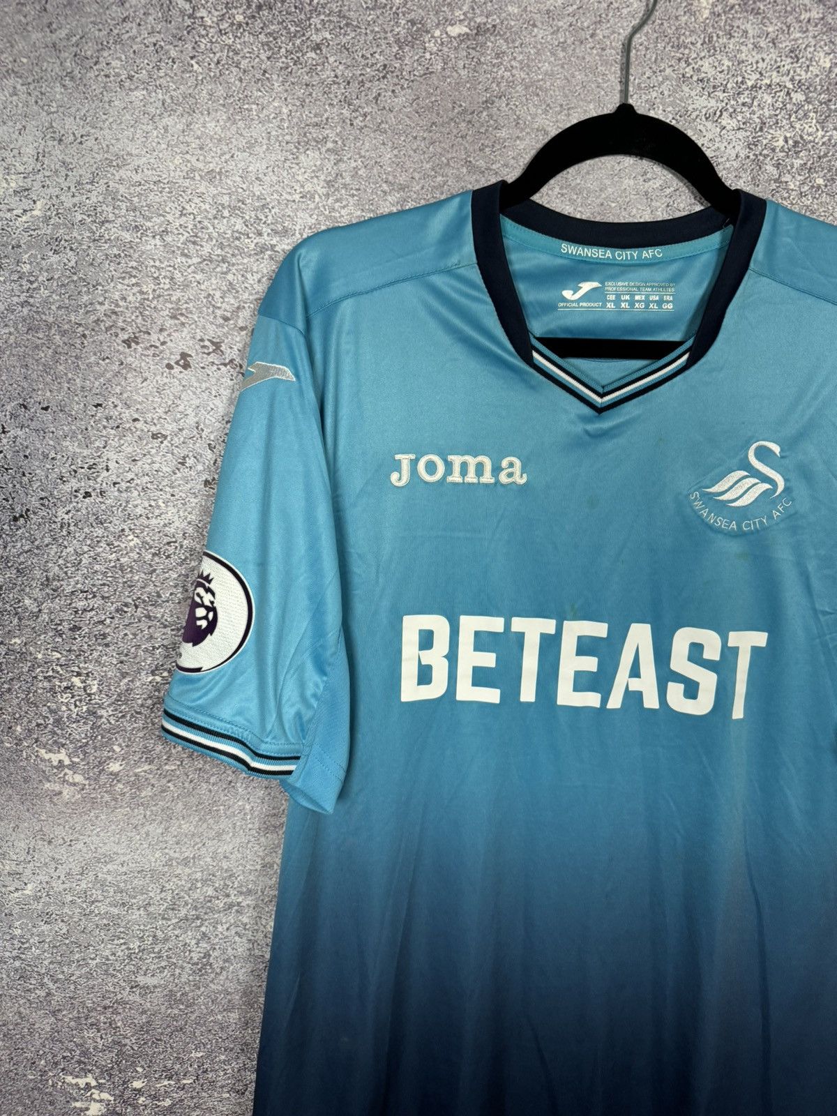 Joma × Vintage Vintage Swansea City 2016/17 Joma Away Soccer Jersey Size US XL / EU 56 / 4 - 3 Thumbnail