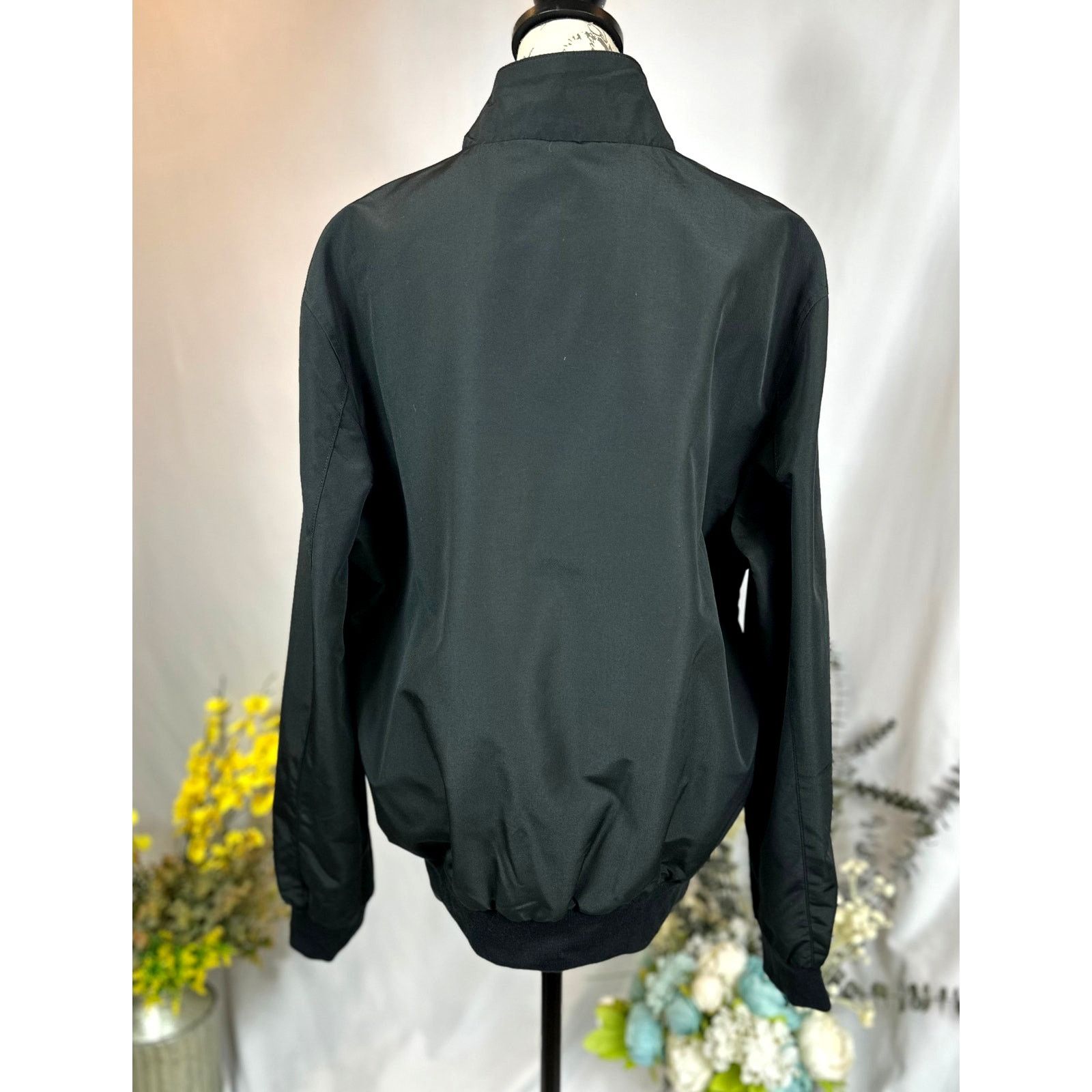 PIOMBO MP Piombo Men's Black Bomber Jacket Black XL Size US XL / EU 56 / 4 - 16 Thumbnail