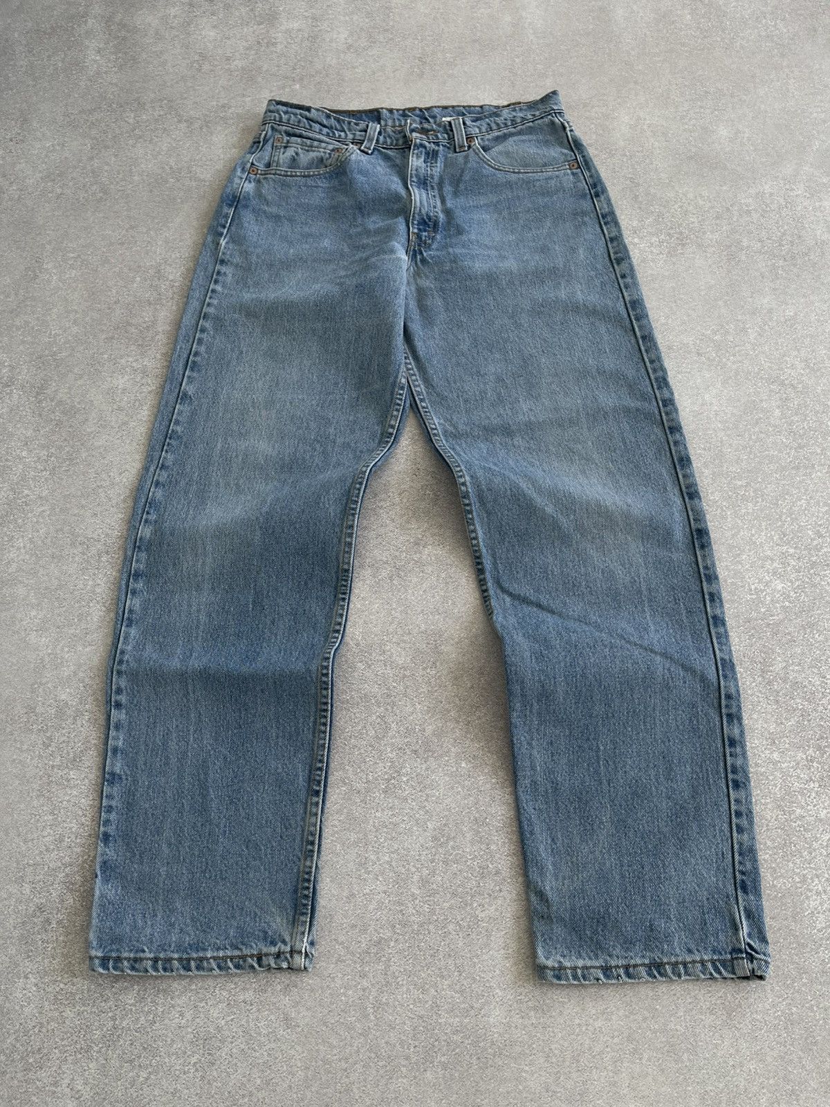 Levi's Vintage '97 Levi's 550 Made In USA Relaxed Loose Jeans Size US 32 / EU 48 - 4 Thumbnail