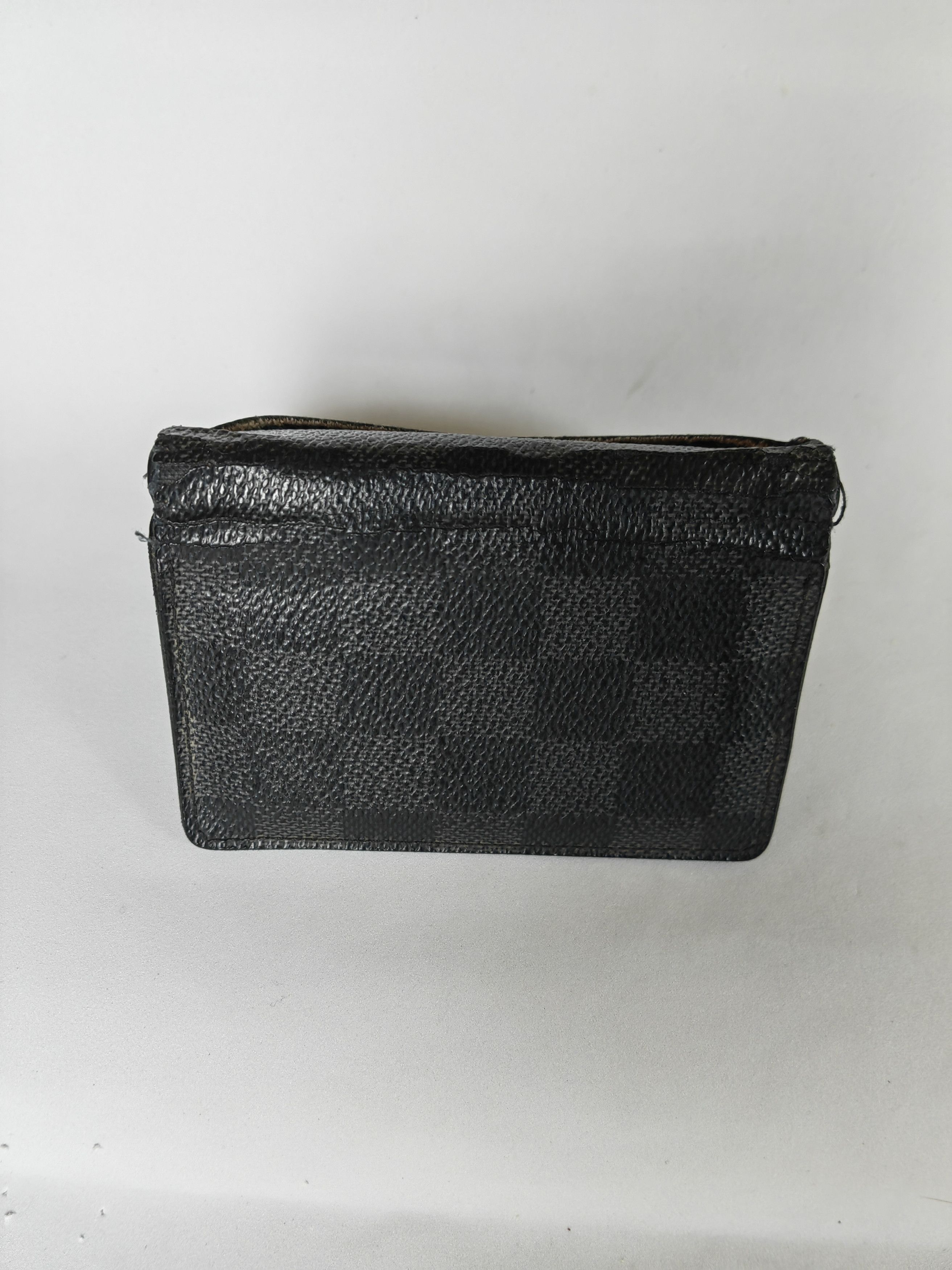 Louis Vuitton Louis Vuitton Card Holder Wallet Graphite Damier Black Size ONE SIZE - 3 Thumbnail