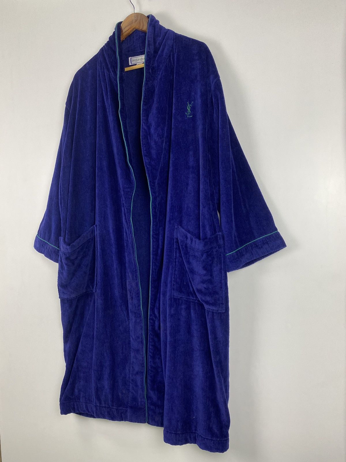 Vintage × Yves Saint Laurent Vintage YSL Pyjamas Jacket Size US M / EU 48-50 / 2 - 4 Thumbnail