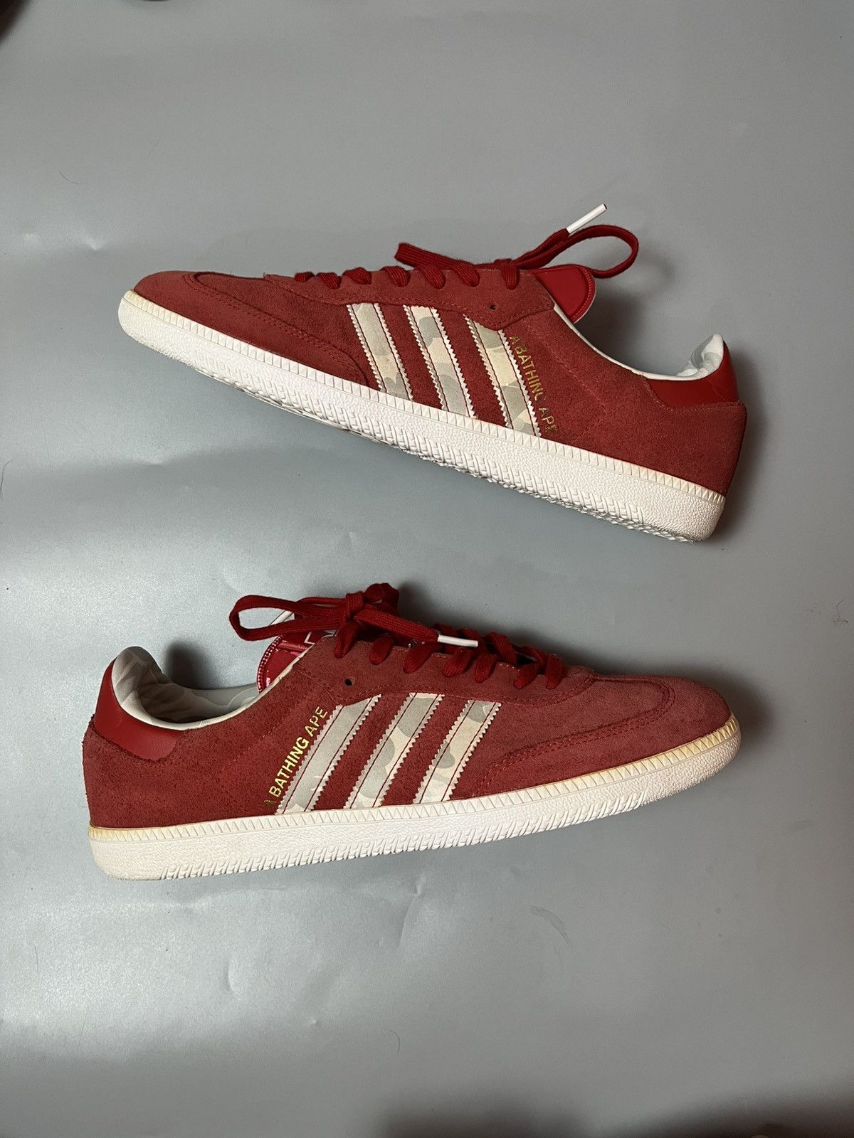 Adidas Adias Samba x Bape 2018 “Winning Collection” Size US 11.5 / EU 44-45 - 1 Thumbnail