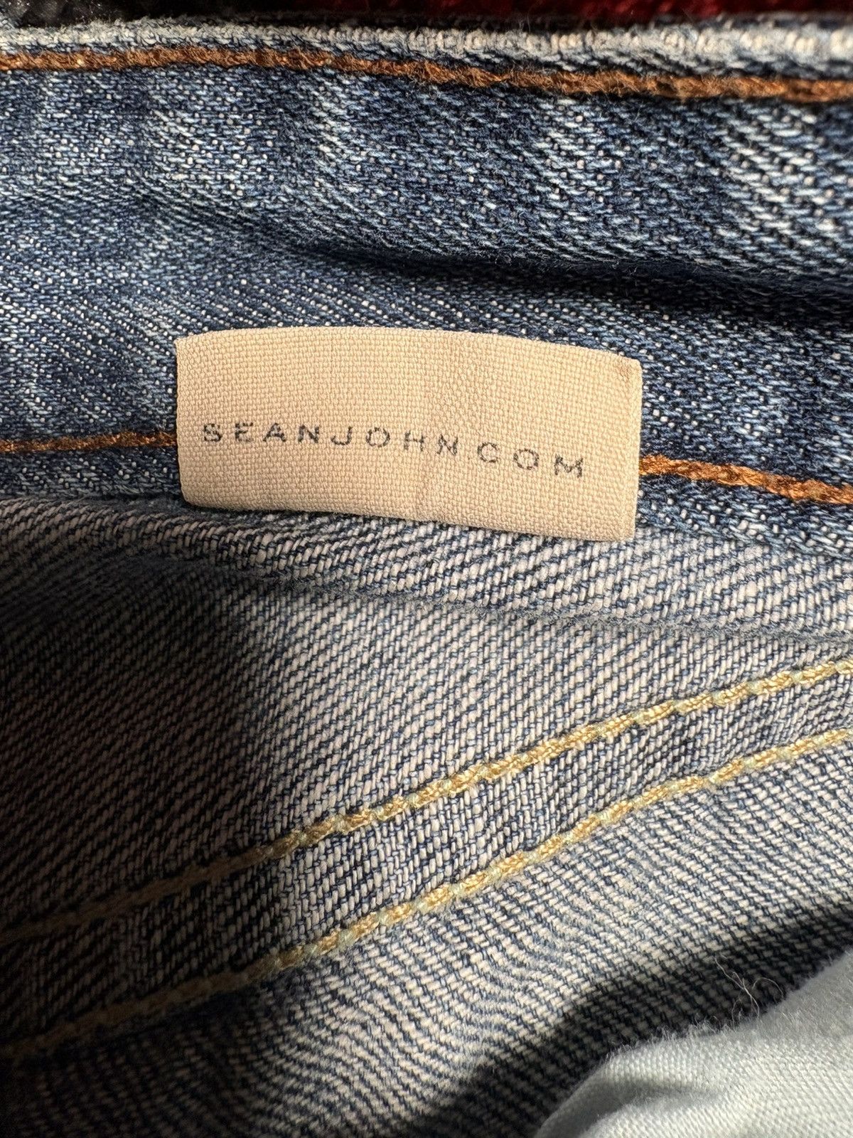 Japanese Brand Vintage Sean John "Hamilton" Relaxed Fit Jeans - 34x30 Size US 34 / EU 50 - 9 Thumbnail
