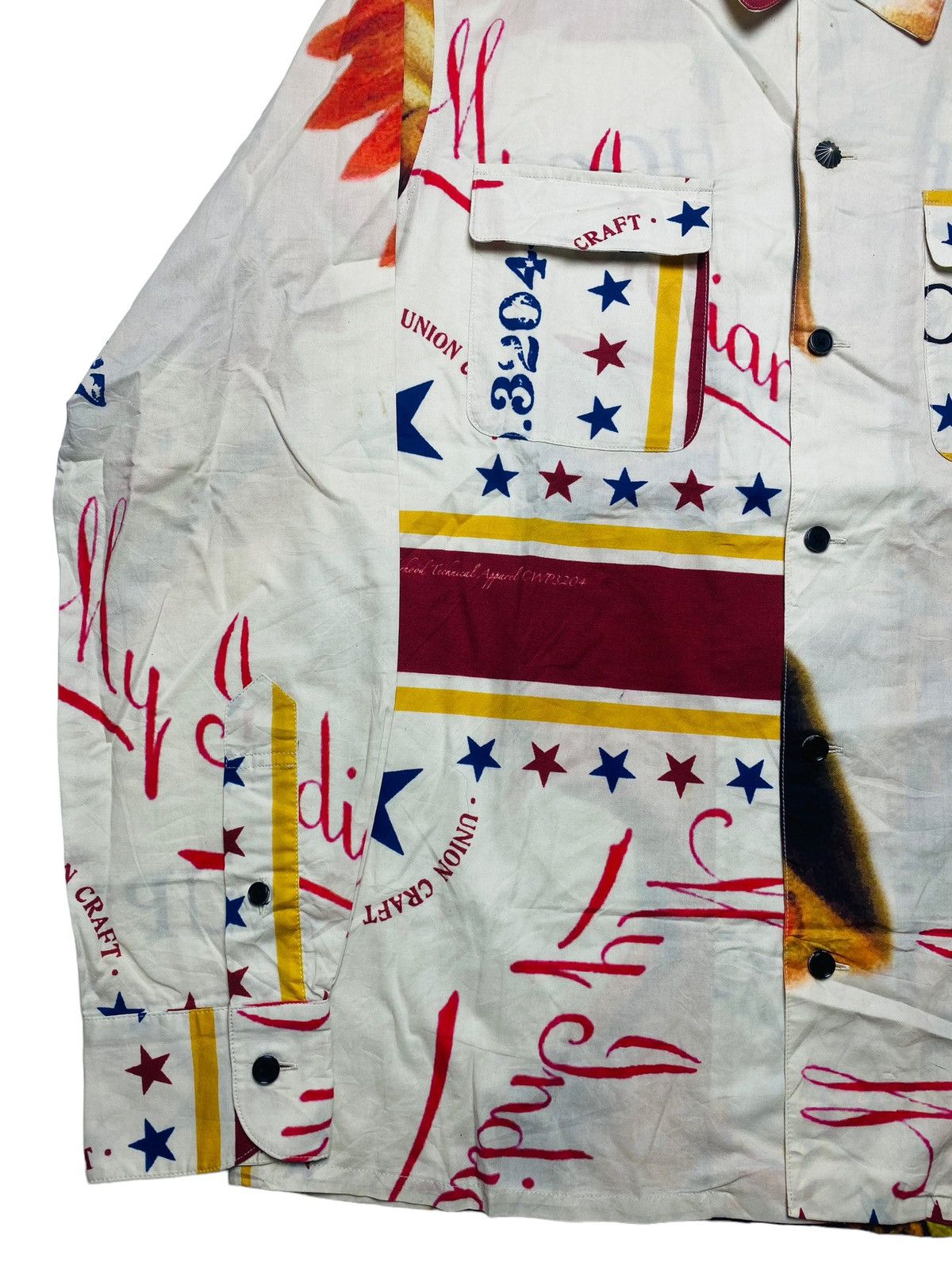 Hysteric Glamour 2000s Neighborhood - Indian Girl Button Shirt Size US M / EU 48-50 / 2 - 11 Thumbnail