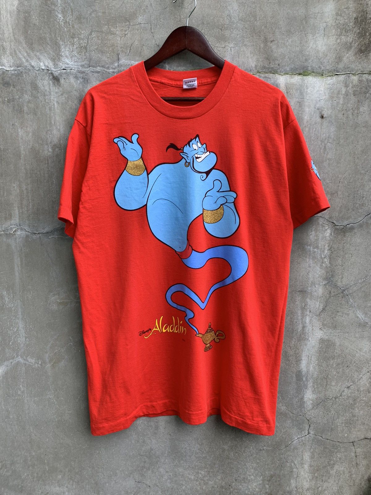 Vintage 1993 Aladdin Tee Size US XL / EU 56 / 4 - 1 Thumbnail
