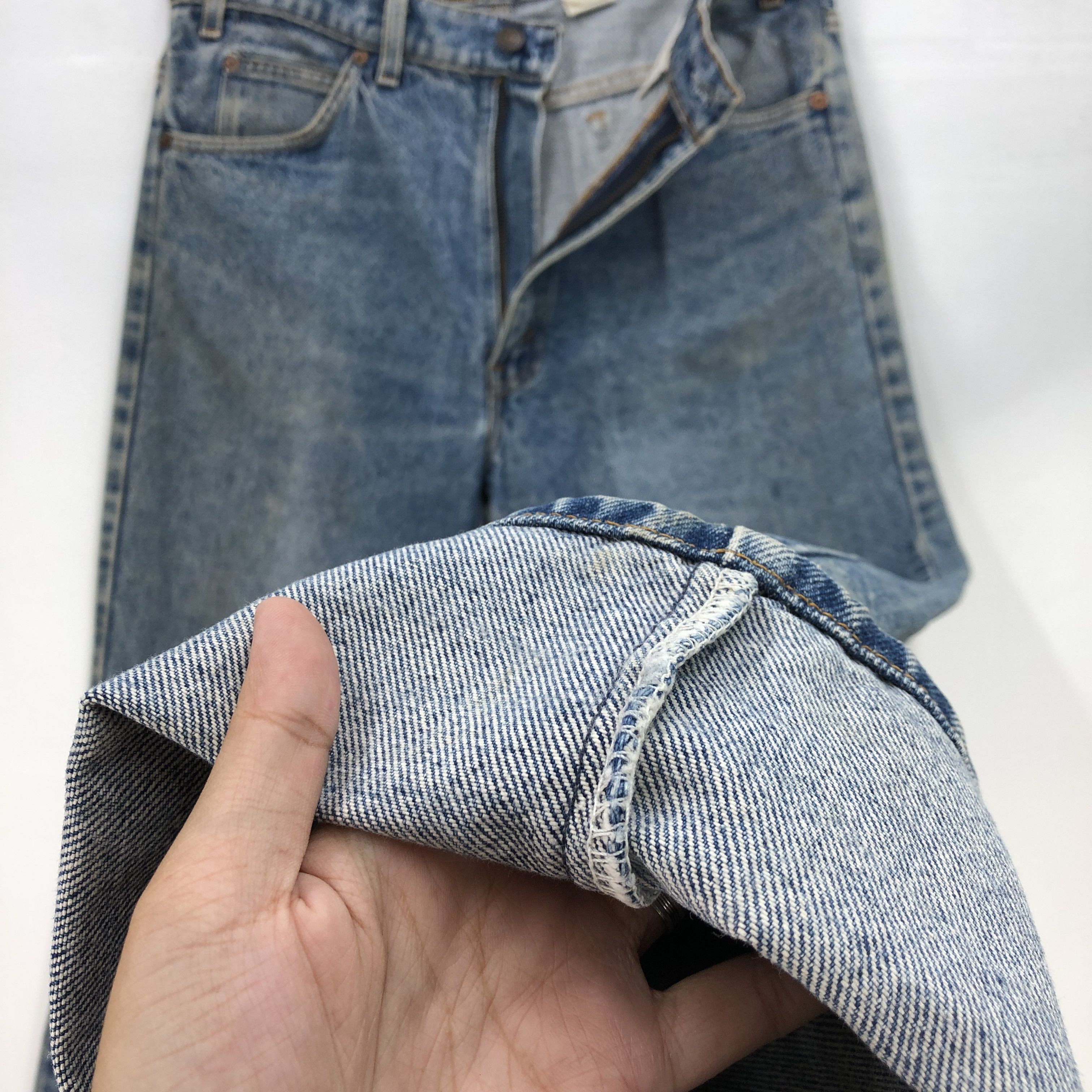 Levi's Vintage Levis 517 Flare Jeans Levi's Faded Light Wash Denim Size US 32 / EU 48 - 8 Thumbnail