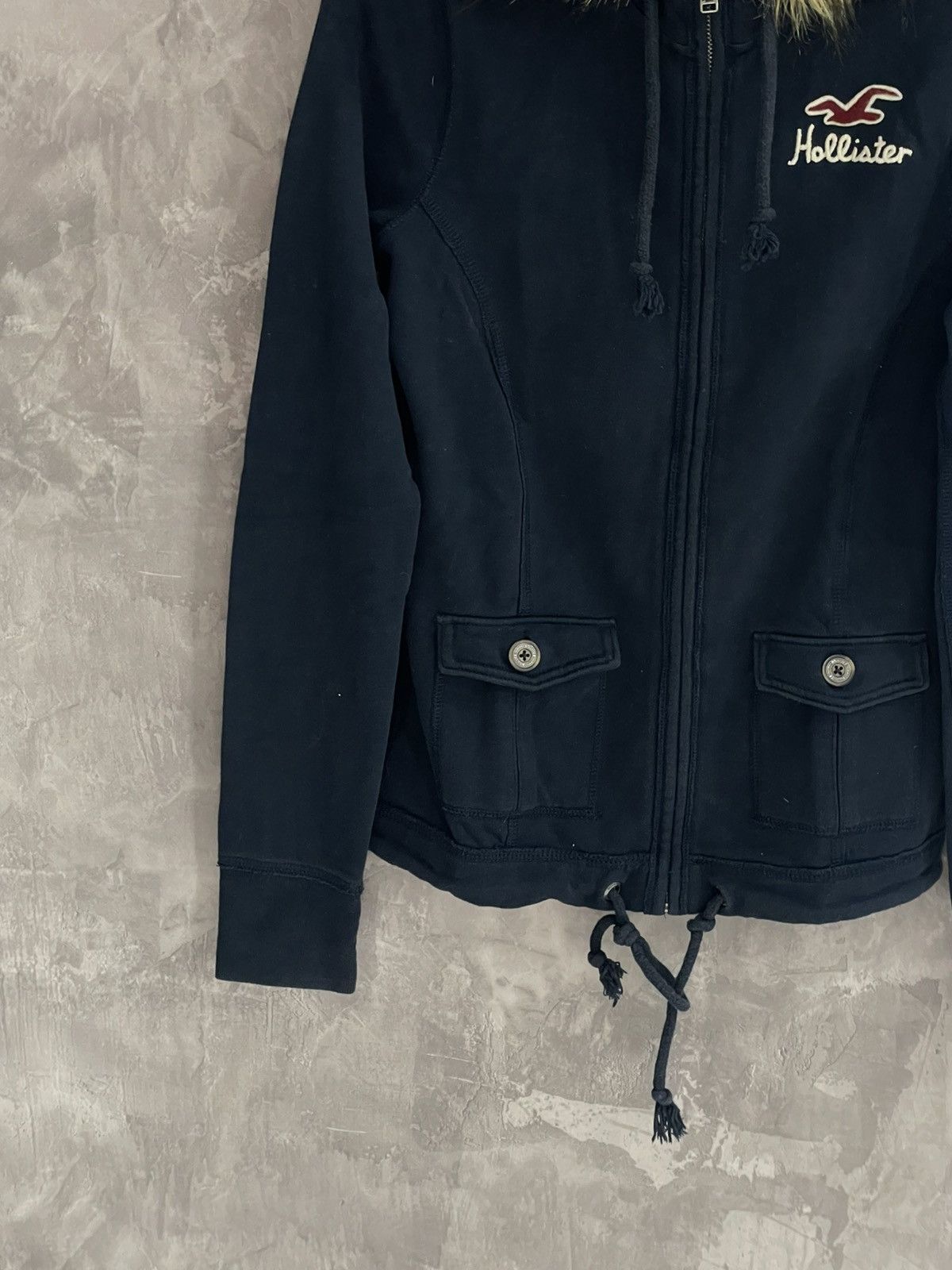 Hysteric Glamour × Le Grande Bleu (L.G.B.) Y2K Glam IfSixWasNine LGB Style Fur Hollister Hoodie Size S / US 4 / IT 40 - 5 Thumbnail