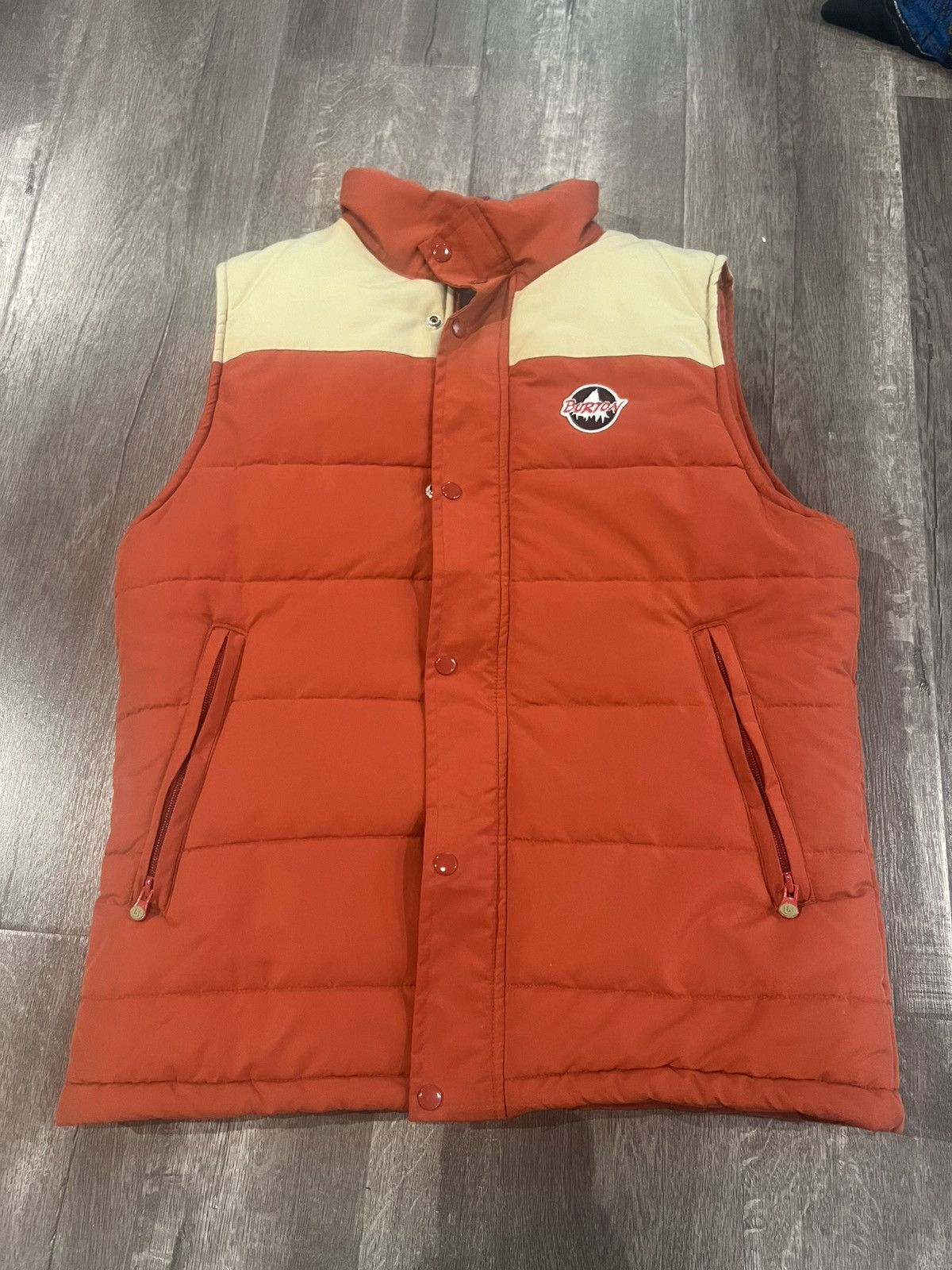 Burton Orange Snowboarding Burton Vest Size US M / EU 48-50 / 2 - 1 Thumbnail