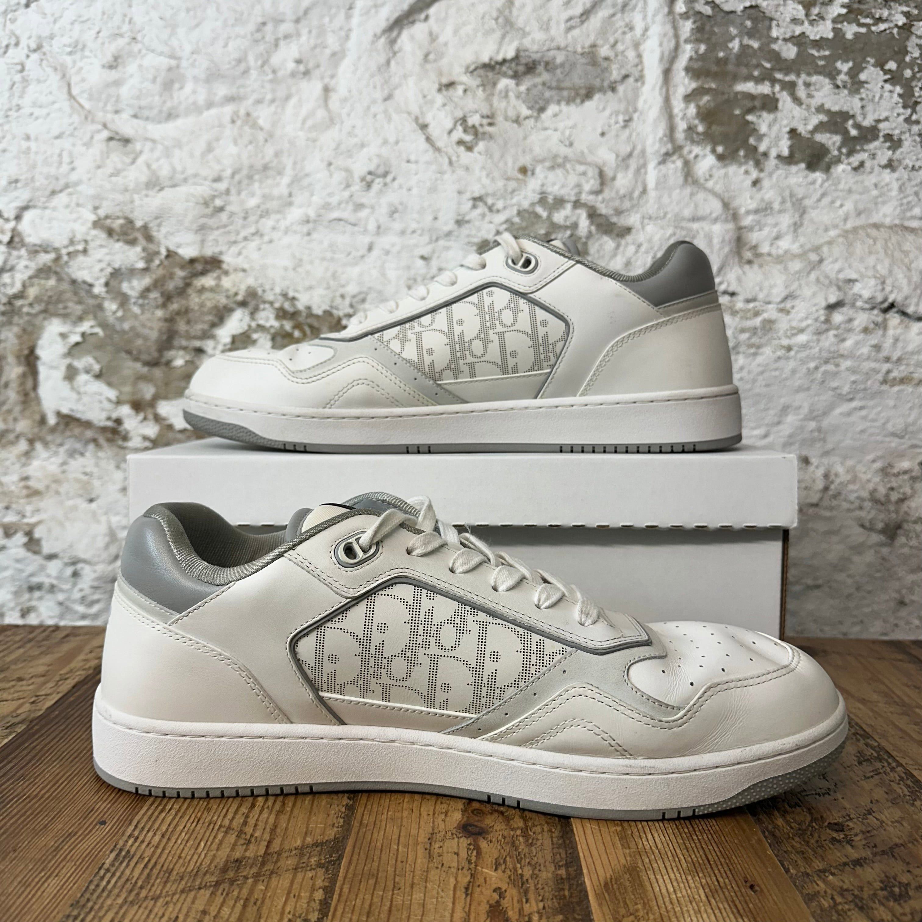 Dior Dior B27 White Monogram Low Sneaker Sz 15 (48) Size US 15 / EU 48 - 2 Thumbnail