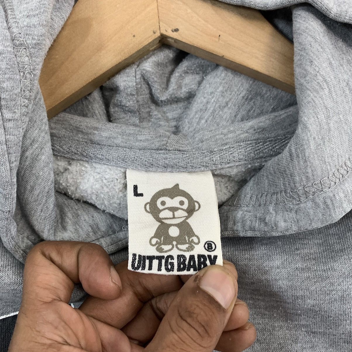 Japanese Brand Uittg Baby Monkey Cafe Barista Pullover Hoodie Size US M / EU 48-50 / 2 - 9 Thumbnail