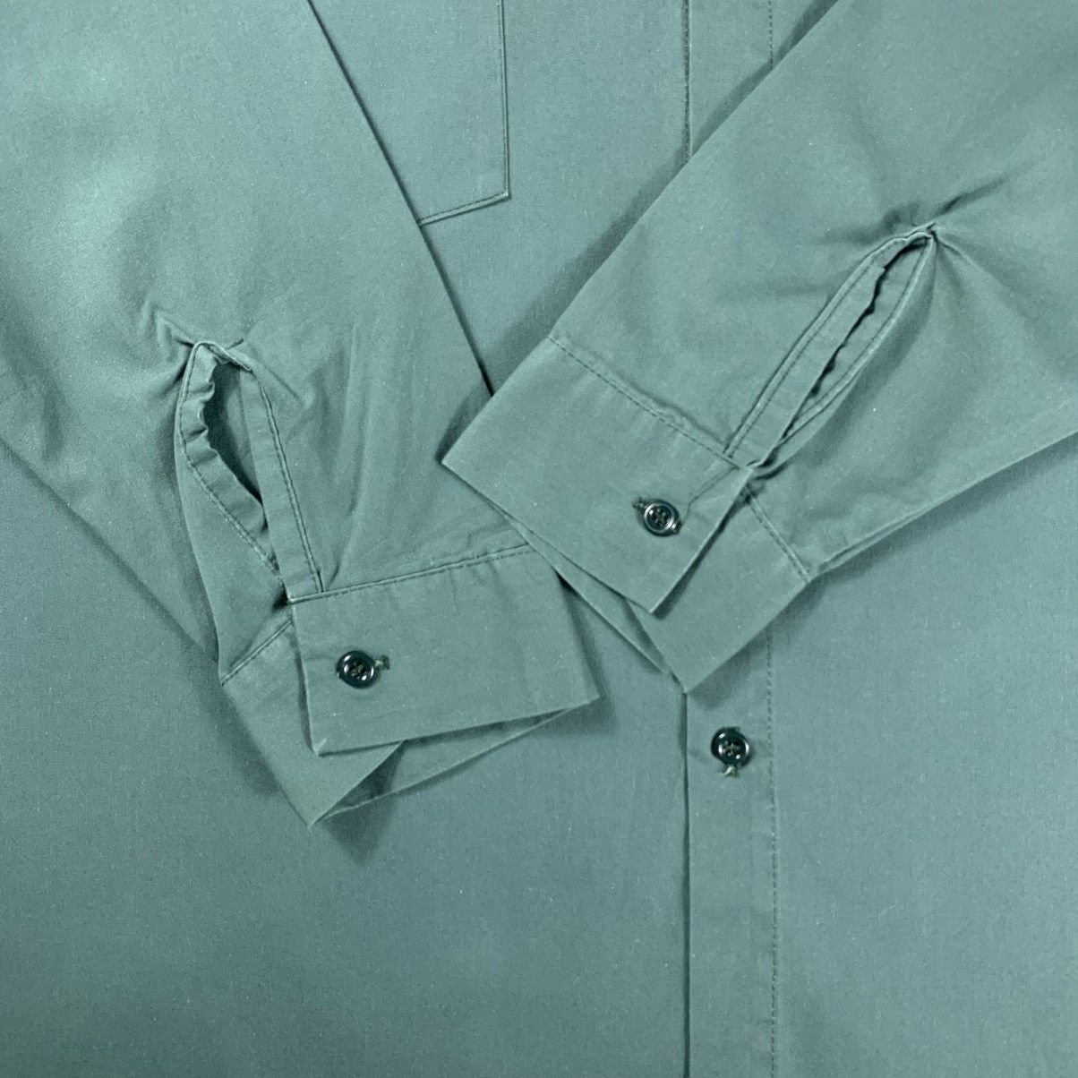 Dickies × Vintage Vintage 80’s longsleeve work shirt adolphe lafont Size XL Size US XL / EU 56 / 4 - 4 Thumbnail
