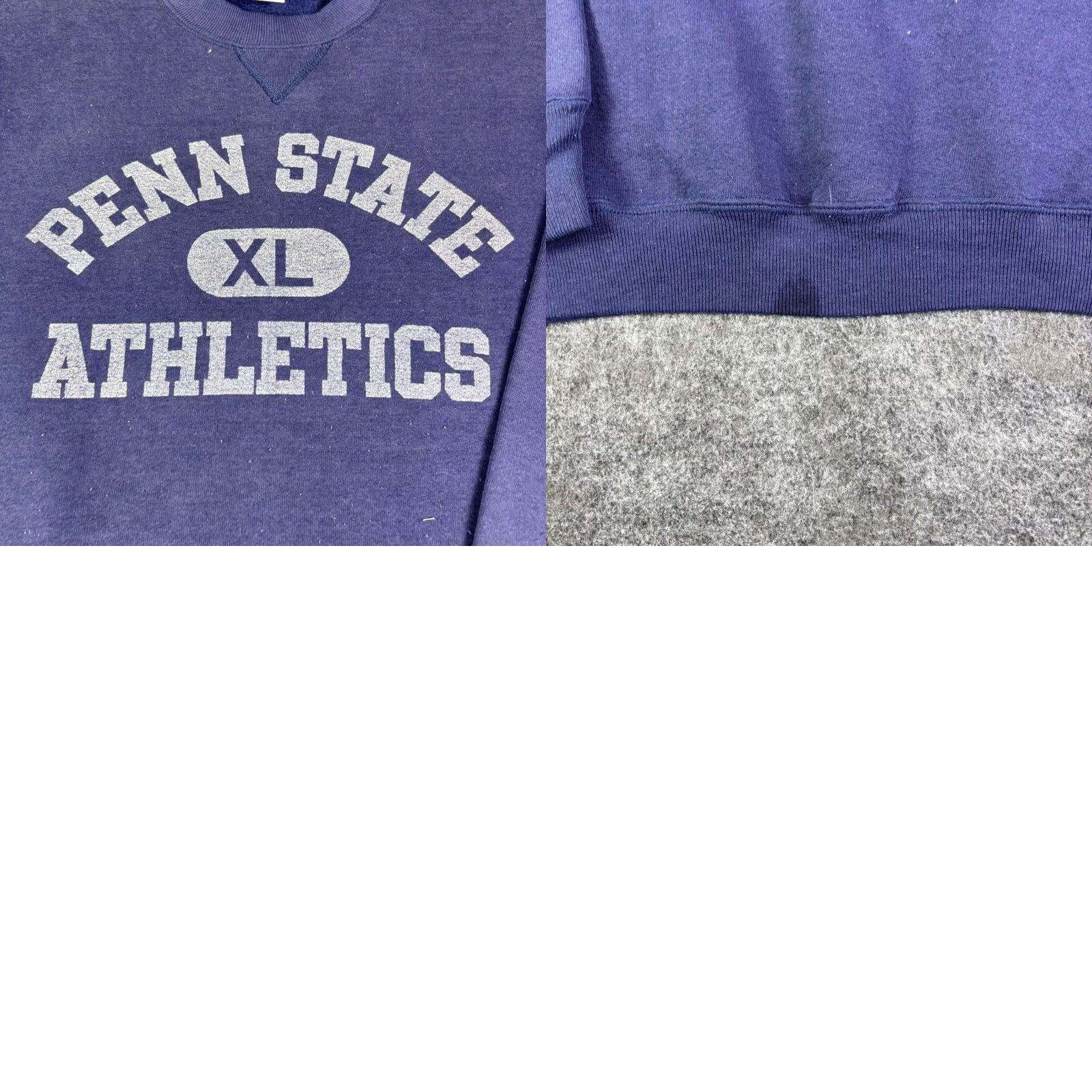 Russell Athletic VINTAGE Russell Athletic Sweatshirt Navy Blue M Crew Neck Mens Graphic Print 90s Penn State Athletics Size US M / EU 48-50 / 2 - 8 Thumbnail