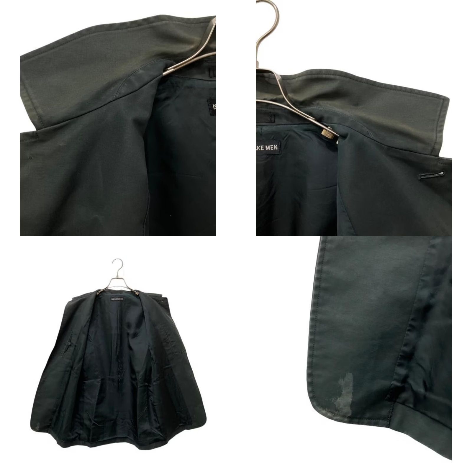Issey Miyake ISSEY MIYAKE Jacket Long Sleeve Men Black Cotton Size L Used Jacket Mens Black Cotton L ISSEY MIYAKE Size US L / EU 52-54 / 3 - 9 Thumbnail