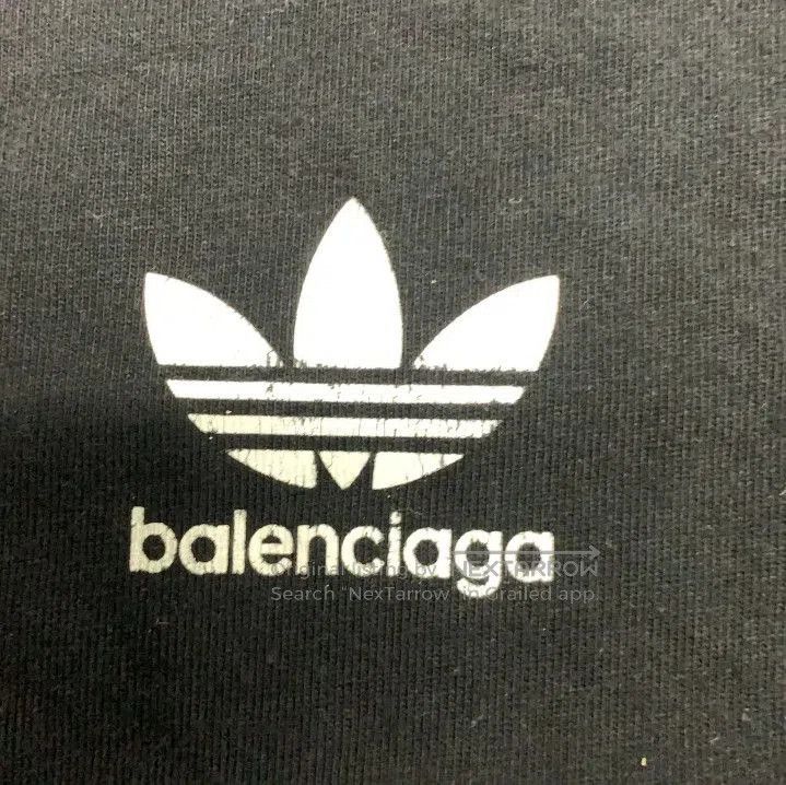 Balenciaga Balenciaga x adidas Originals Logo Short Sleeve T. Size US L / EU 52-54 / 3 - 9 Thumbnail