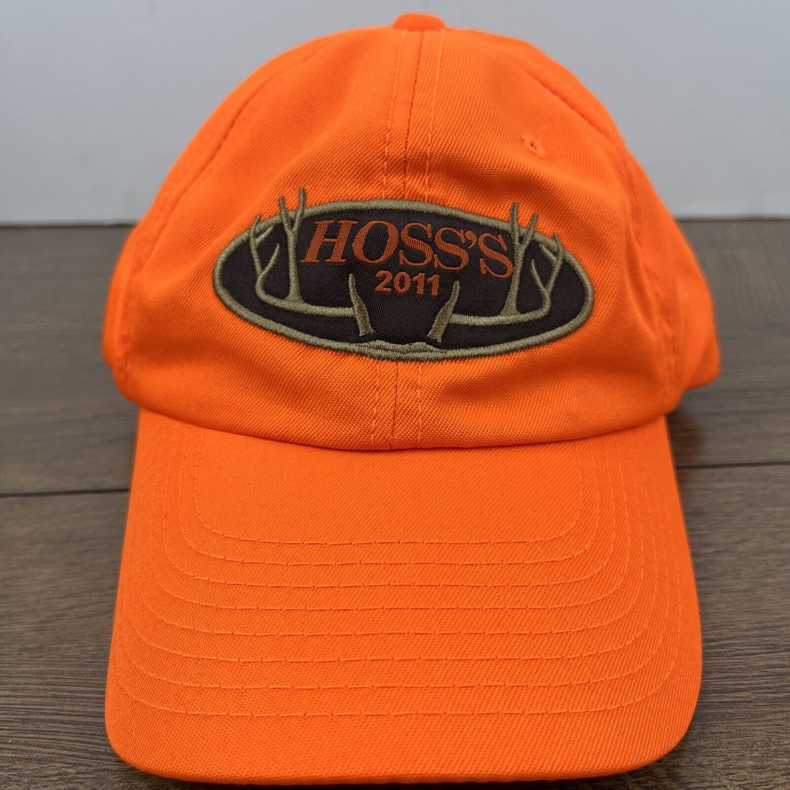 Other Hoss’s Hat Hoss Orange Hat Adjustable Adult Size Hat Orange Size ONE SIZE - 2 Thumbnail