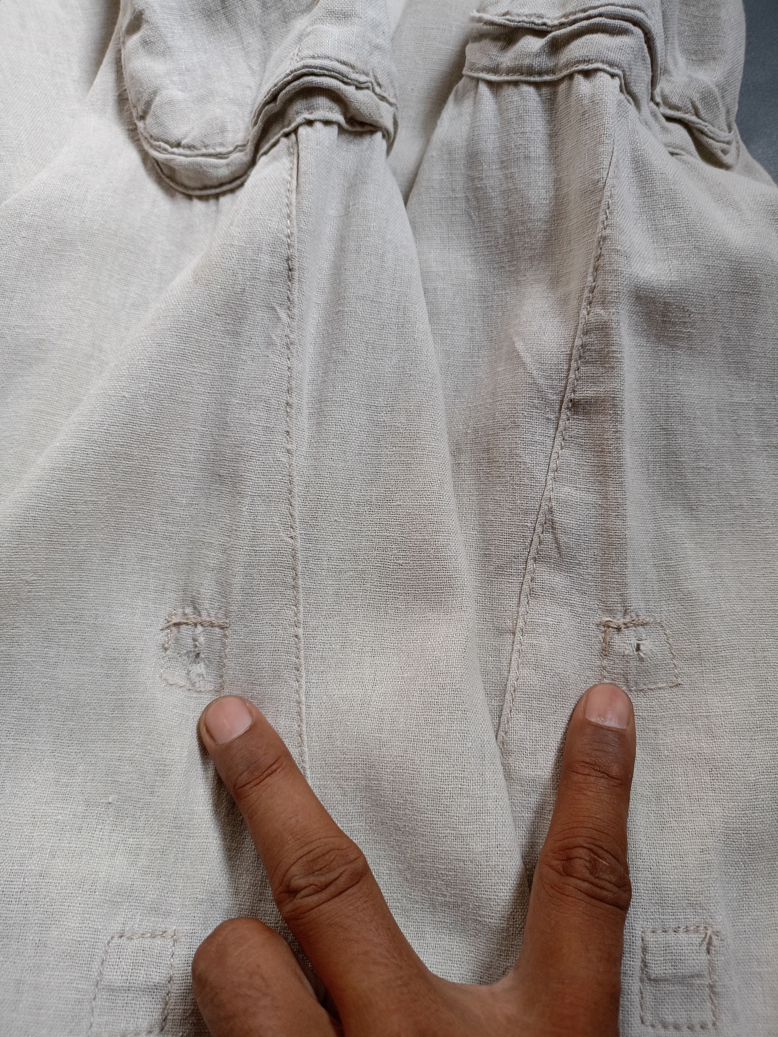 GOA 2000s Jaic - Super Flared Cargo Pants Similar to GOA Size US 32 / EU 48 - 5 Thumbnail