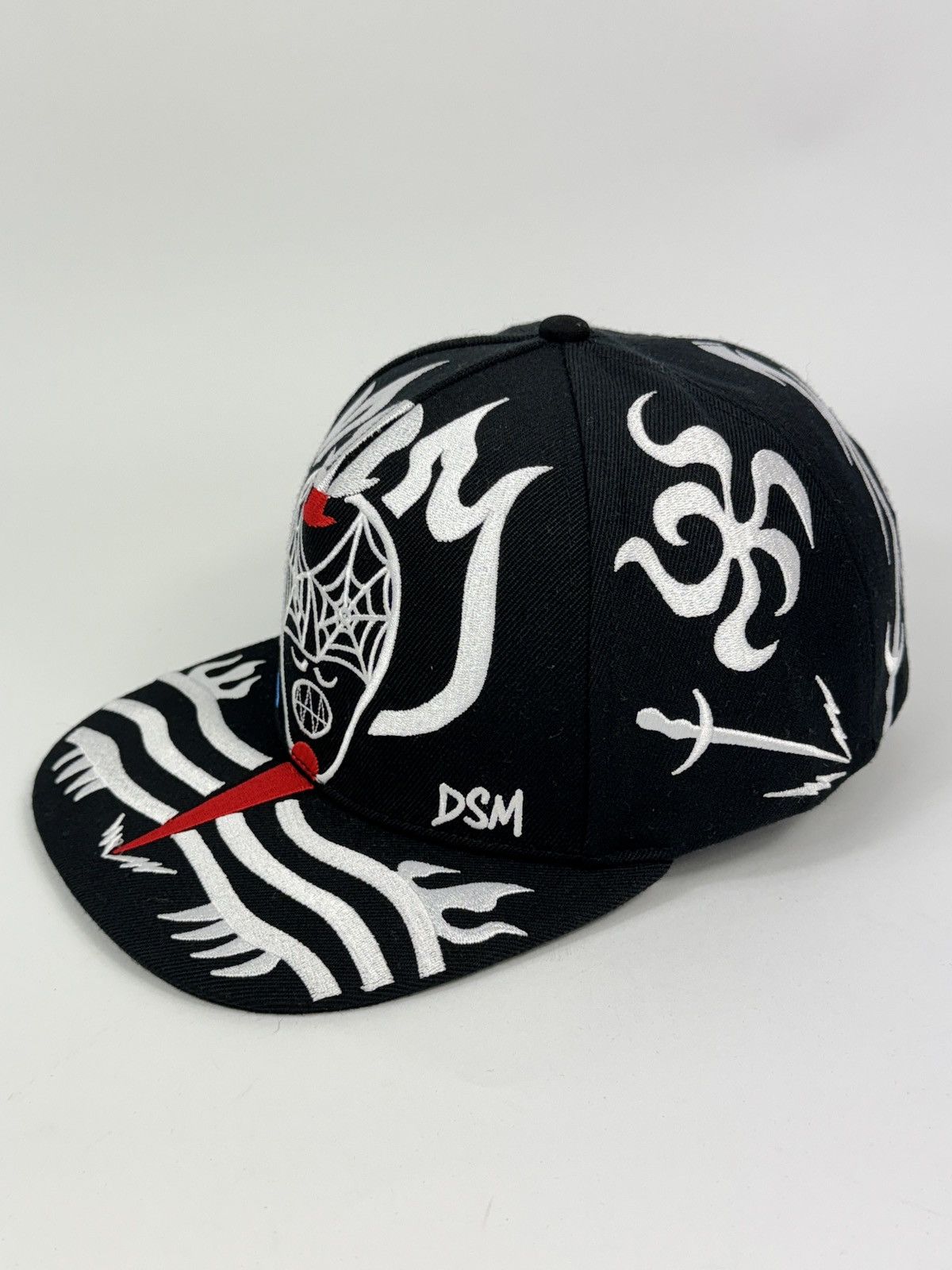 Dover Street Market EMBROIDERY DETAILED CAP Size ONE SIZE - 4 Thumbnail