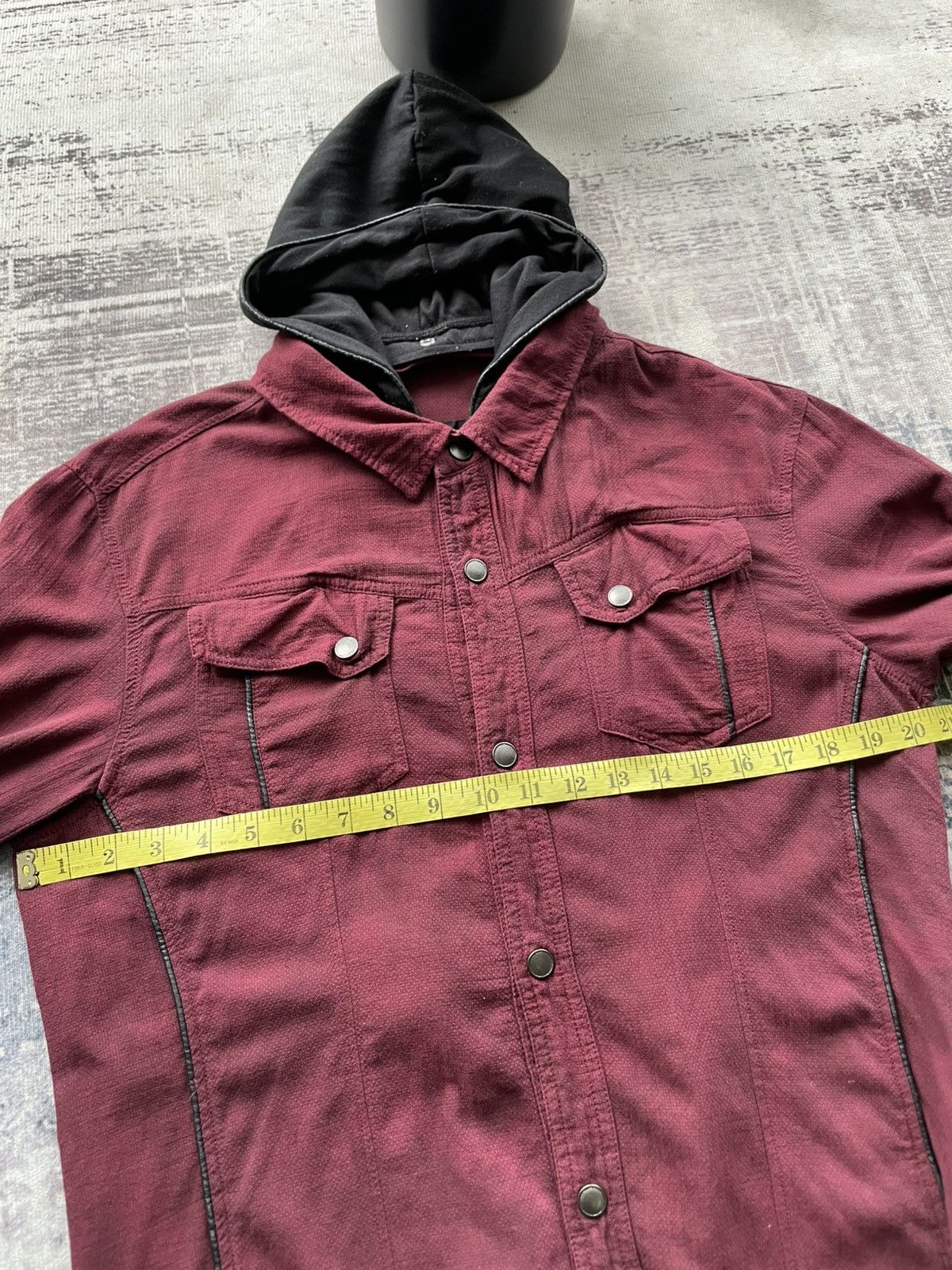 If Six Was Nine × Japanese Brand × semanticdesign Semantic Design Y2K Punk Style Button Up Zipper Hooded Size US XL / EU 56 / 4 - 8 Thumbnail