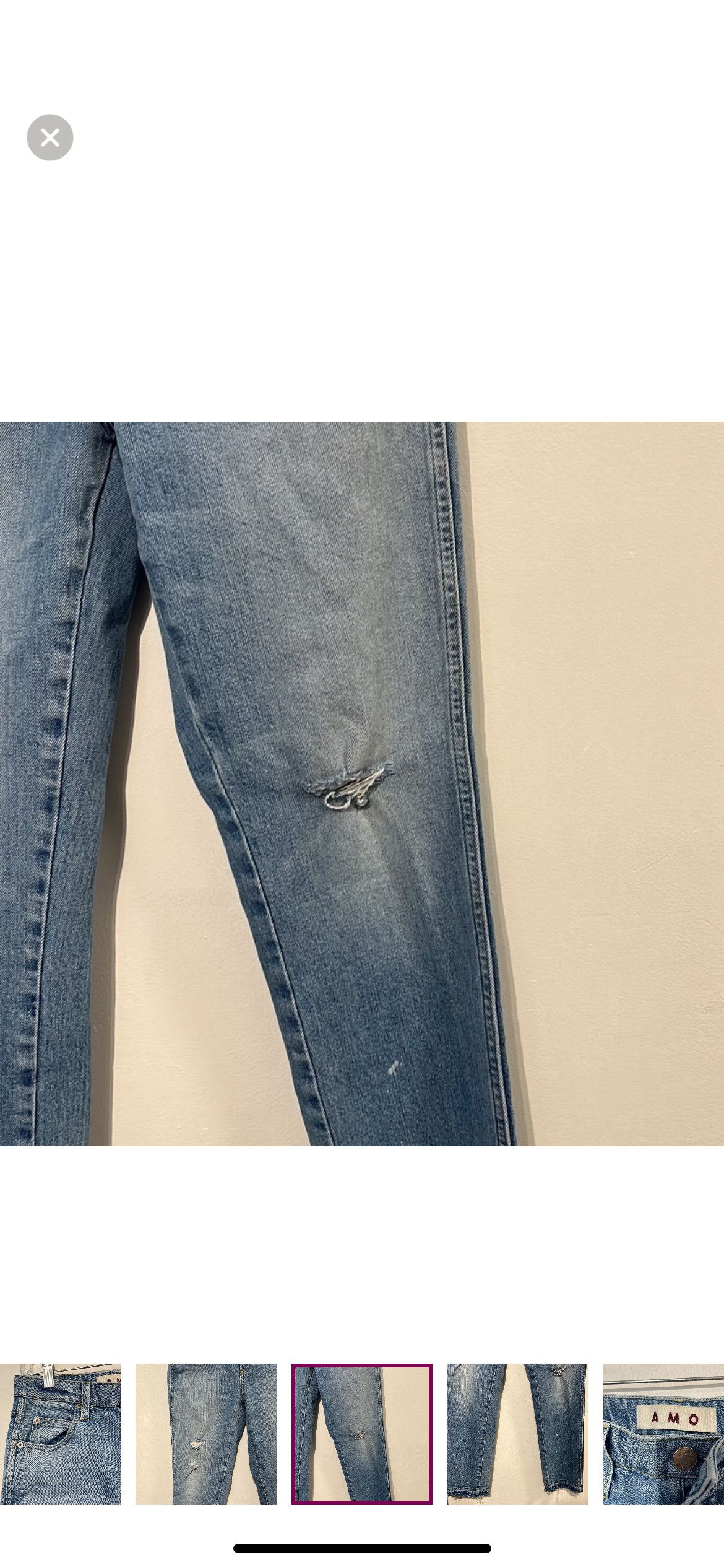 AMO Babe skinny ankle jeans Size 27" / US 4 / IT 40 - 13 Thumbnail