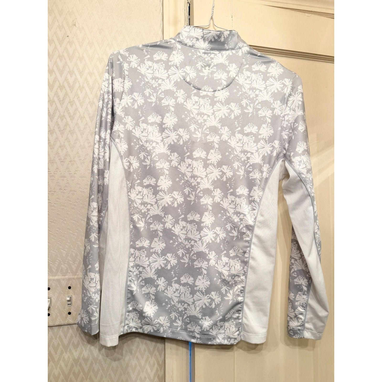 Peter Millar Peter Miller UPF 50+ Sun Protection Long Sleeve Mesh Floral Size L / US 10 / IT 46 - 5 Thumbnail