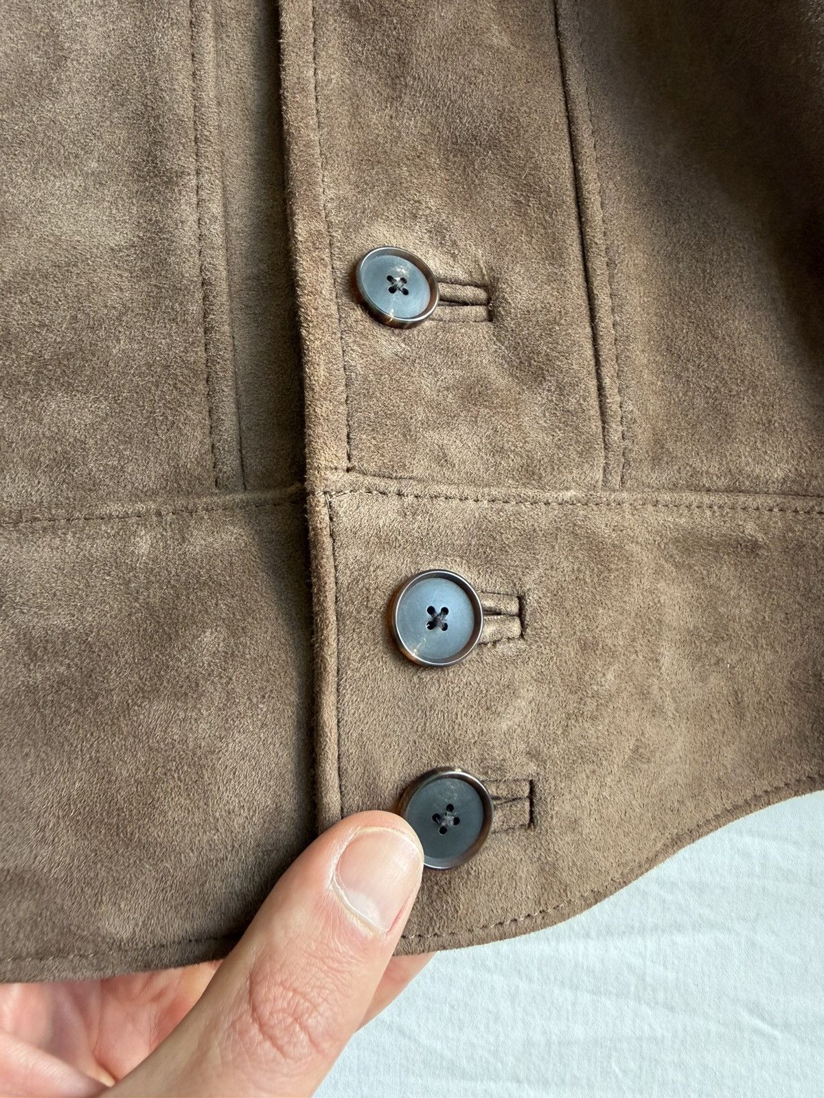 Auralee Auralee Silky Grain Suede Blouson Bomber Jacket $3366 Size US S / EU 44-46 / 1 - 4 Thumbnail