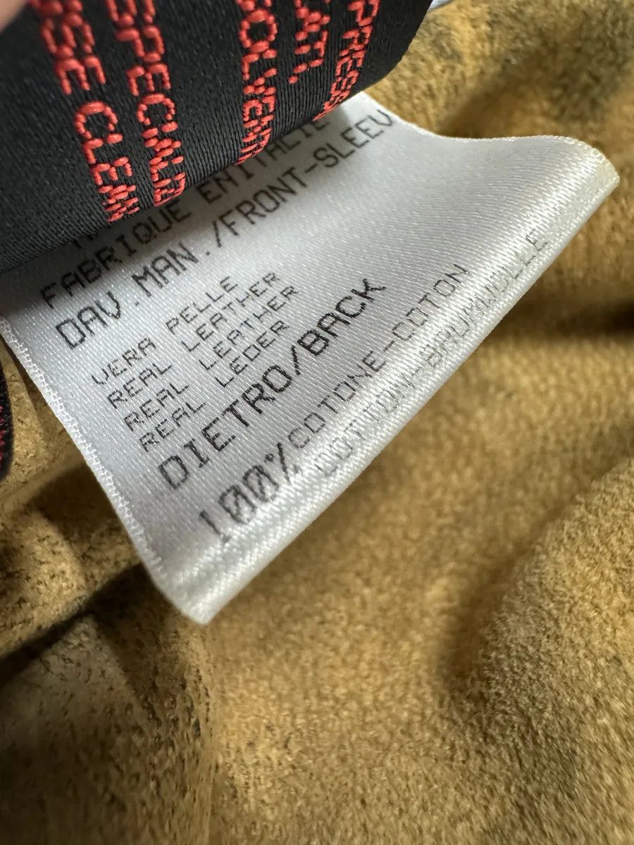 Roberto Cavalli 2000s Roberto Cavalli Green Faded Dust Leather Shirt Size US M / EU 48-50 / 2 - 11 Thumbnail