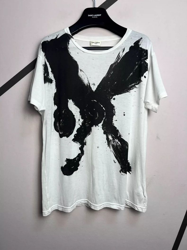 Saint Laurent Paris Saint Laurent Parisspring and summer short sleeves 2504-Ne Size US XS / EU 42 / 0 - 1 Thumbnail