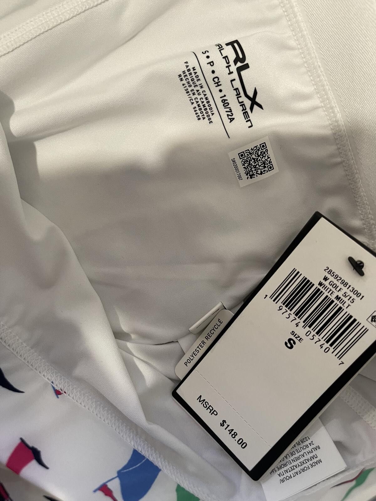 Nike Nike Women's Golf Skirt Size S White Multi Color Sailboat Size 28" / US 6 / IT 42 - 4 Thumbnail