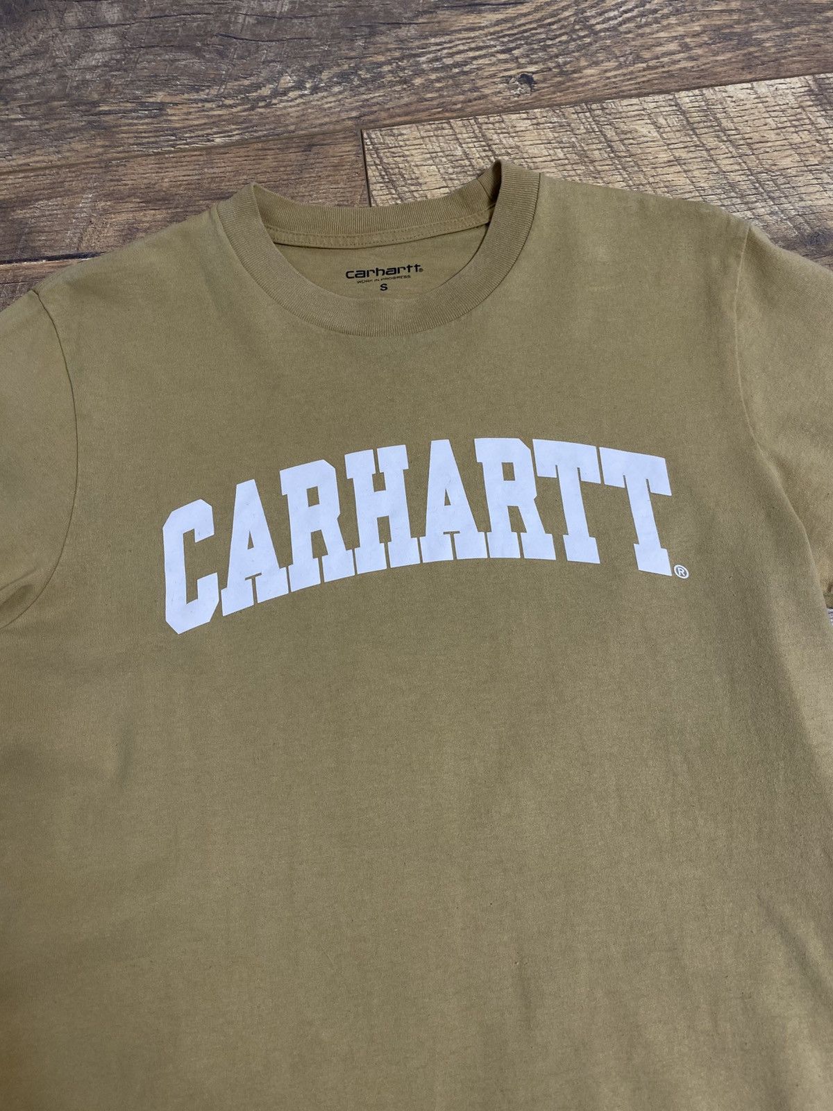 Carhartt Carhartt WIP University Tee Retro Mustard Futuristic S Size US S / EU 44-46 / 1 - 2 Thumbnail