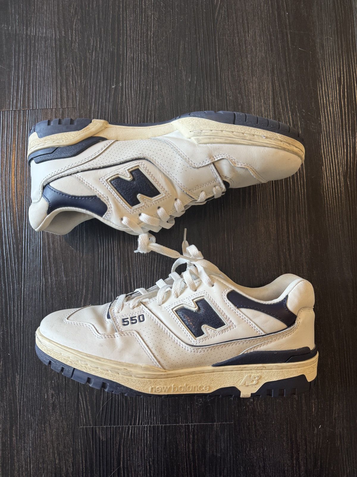 Aime Leon Dore × New Balance aime leon dore new balance 550 in navy mens us size 11 Size US 11 / EU 44 - 2 Thumbnail