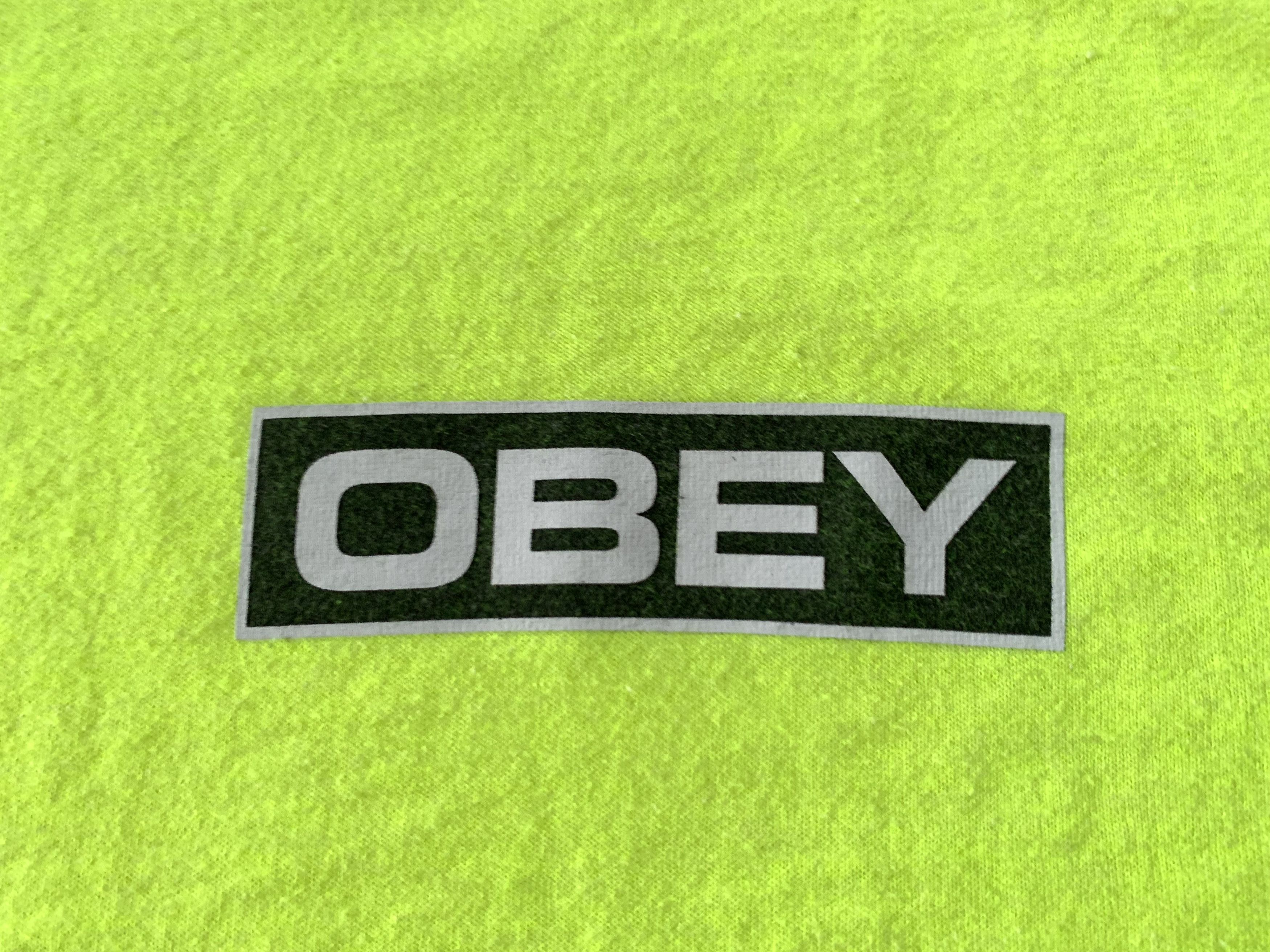 Mercedes-Benz × Tommy Hilfiger Obey Worldwide Womens Centr Logo Light Green T Shirt Size S / US 4 / IT 40 - 5 Thumbnail