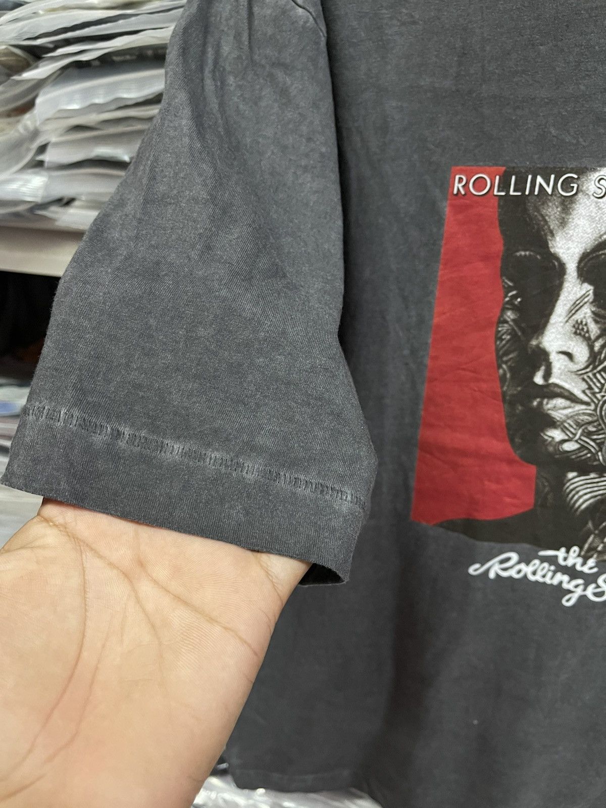 Band Tees The Rolling Stones Album Tattoo You Acid Wash Tees🔥🔥🔥 Size US XL / EU 56 / 4 - 4 Thumbnail