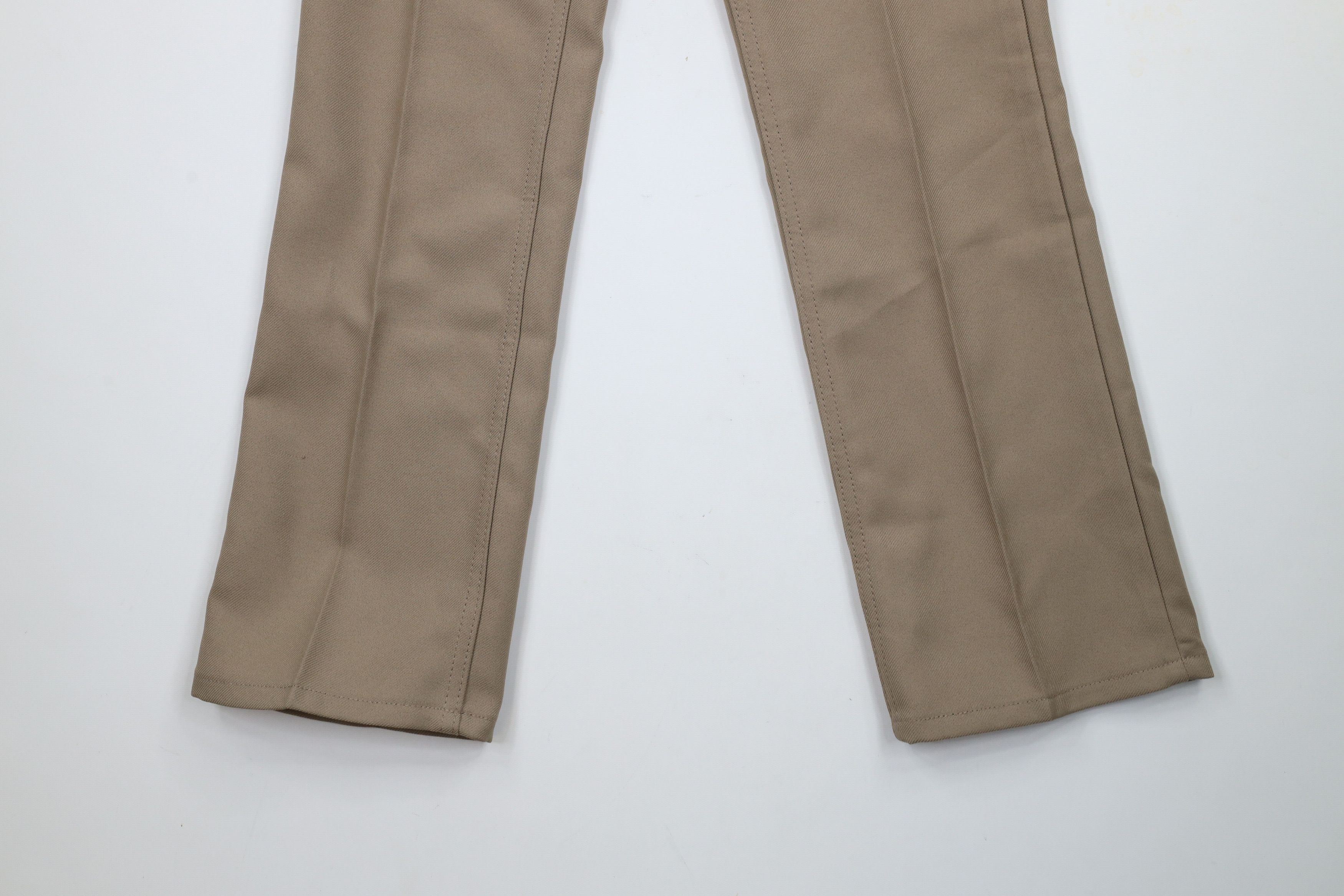 Vintage × Wrangler Vintage 90s Wrangler Knit Western Bootcut Flared Pants Beige Size US 31 - 4 Thumbnail